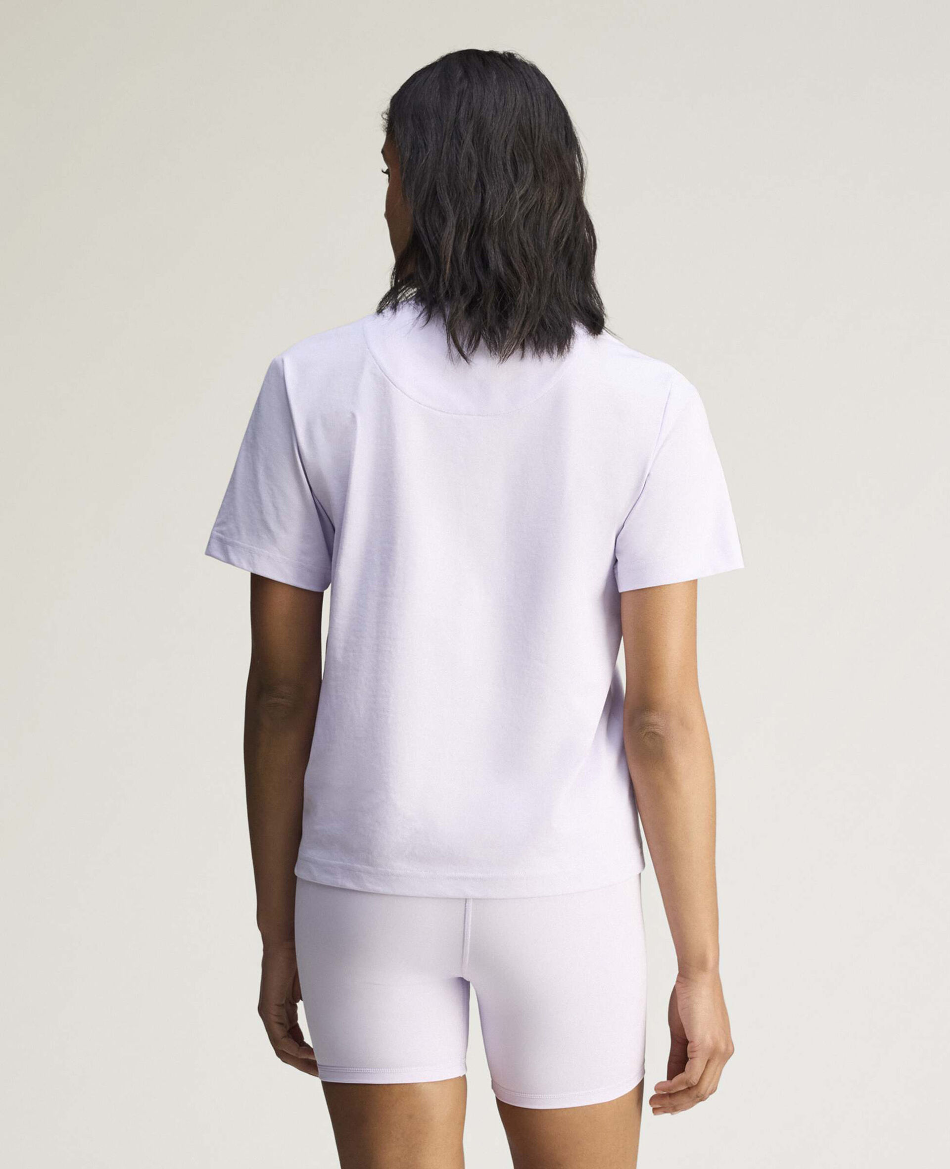 Logo Classic T-Shirt-Purple-large image number 3