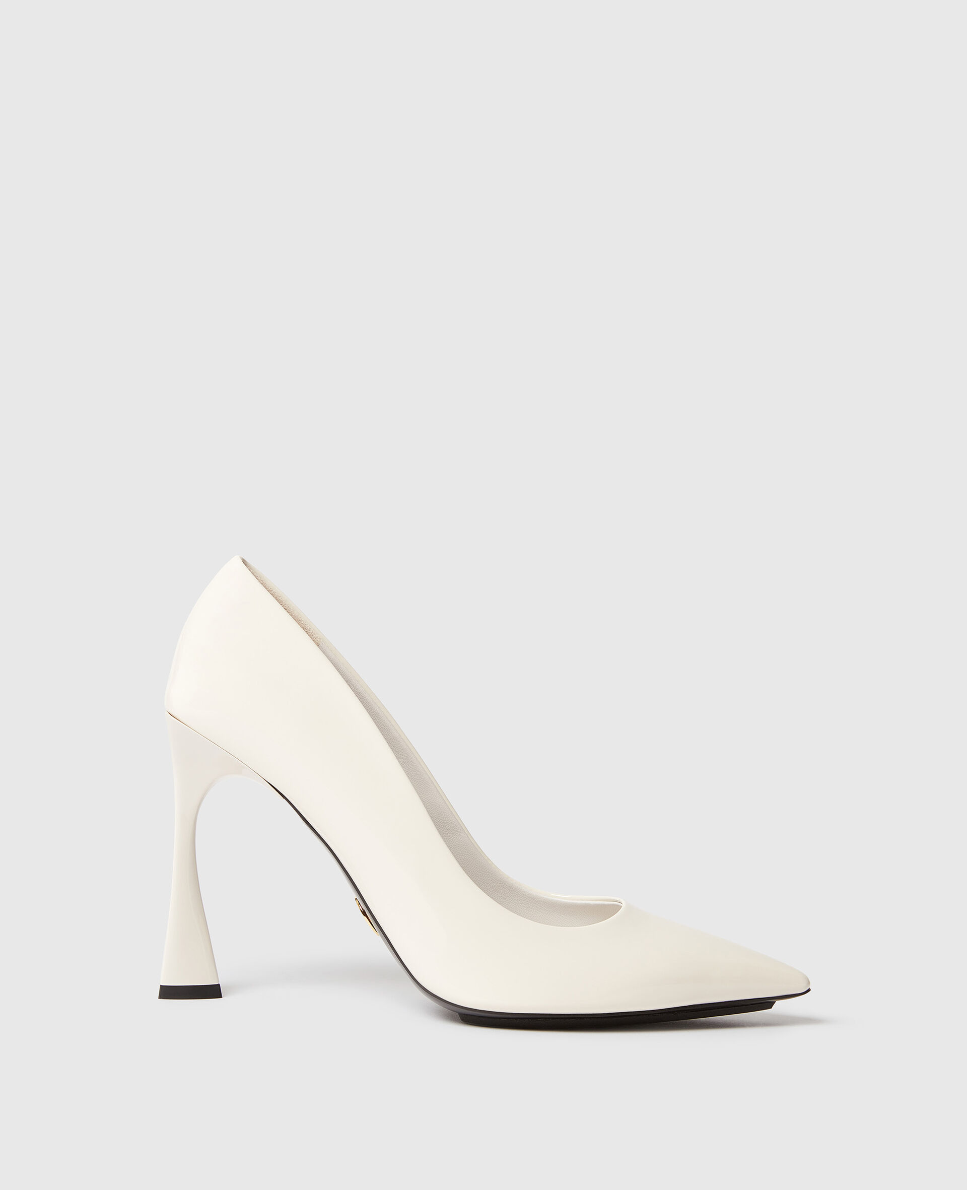 Elsa Patent  Pumps-White-medium