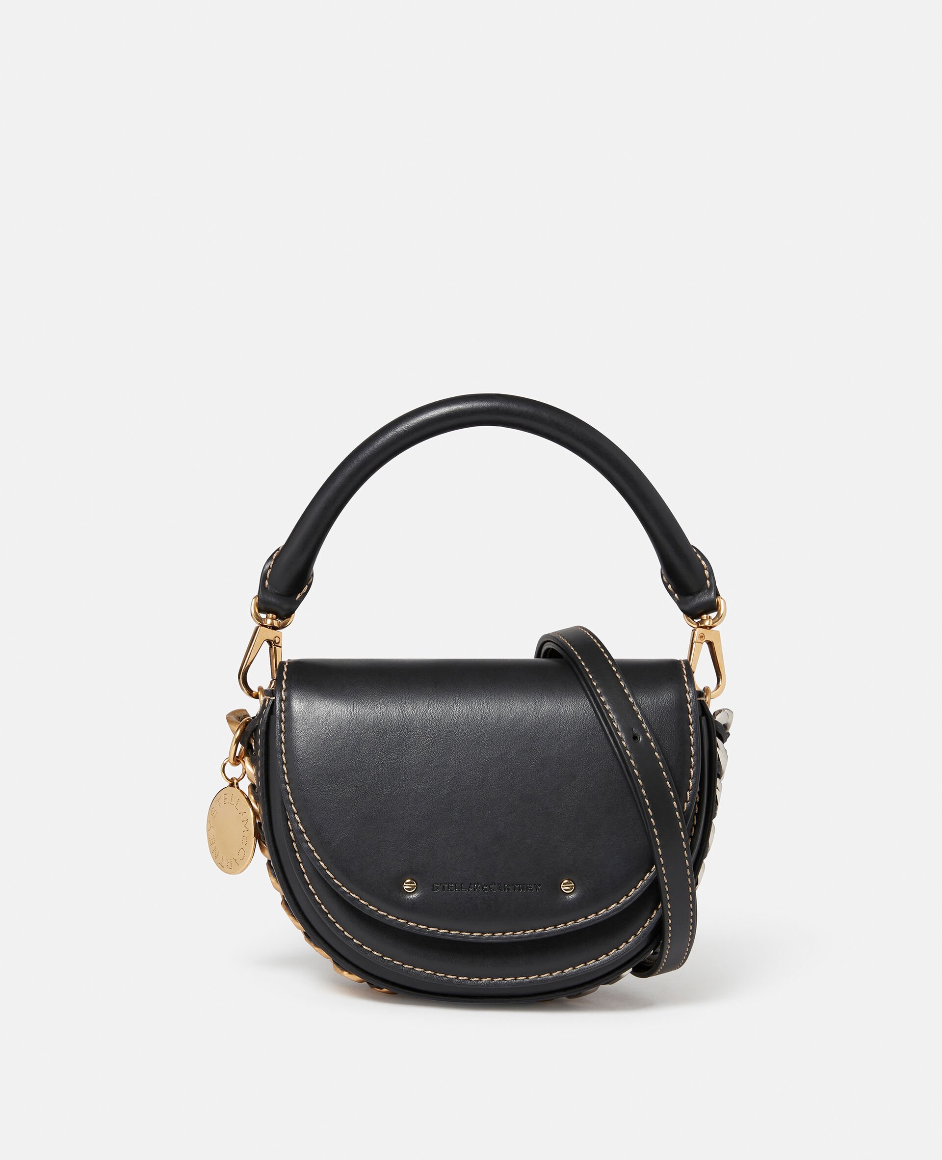 Frayme Ryder Double Flap Shoulder Bag-Black-large image number 0