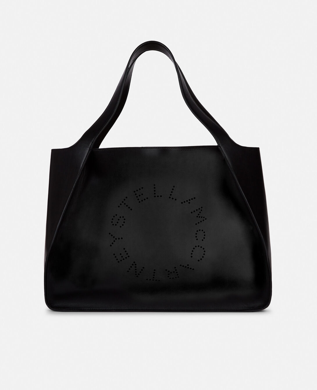 Women Black Logo Tote Bag
