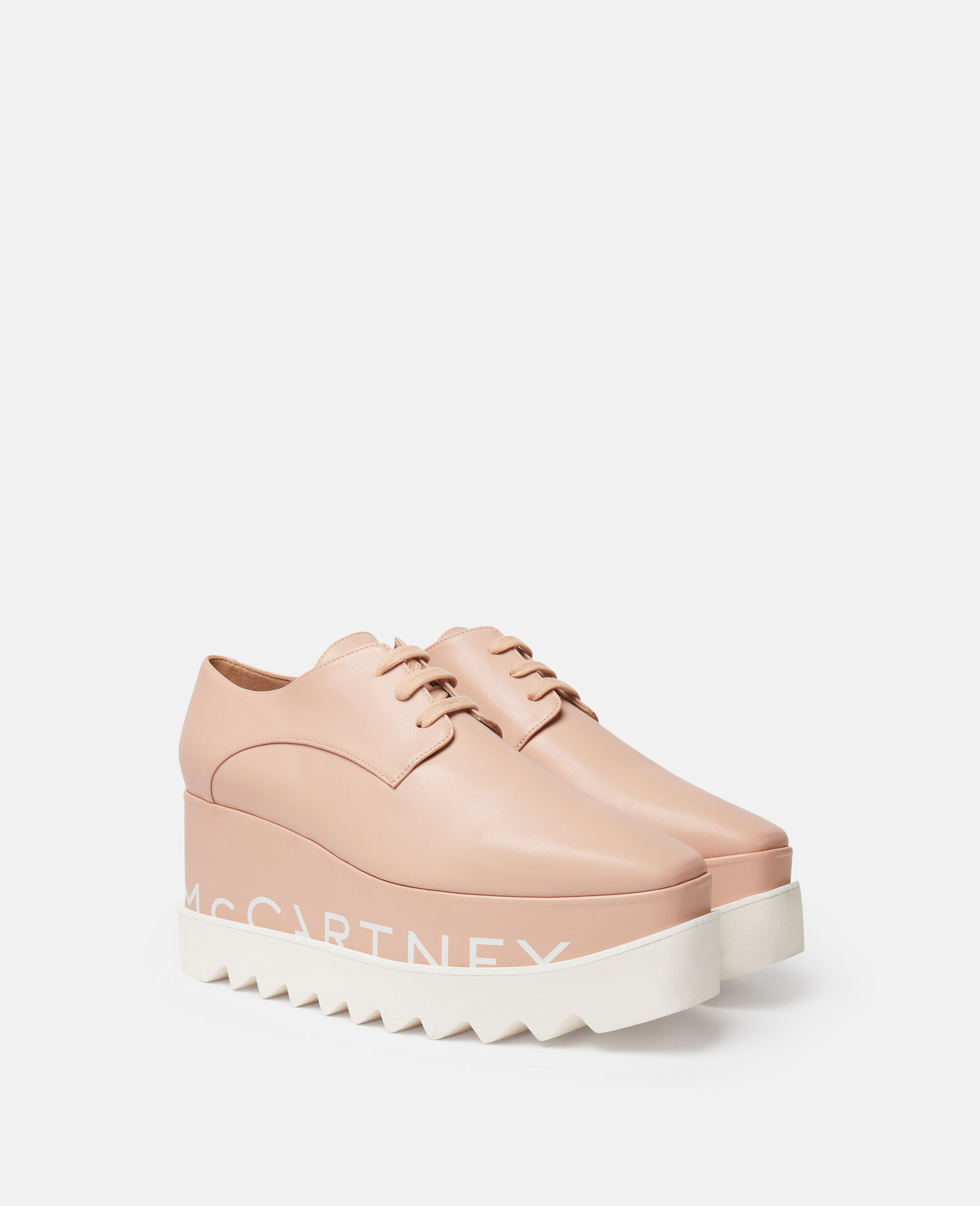 Women Pink Elyse Logo Platform Shoes | Stella McCartney
