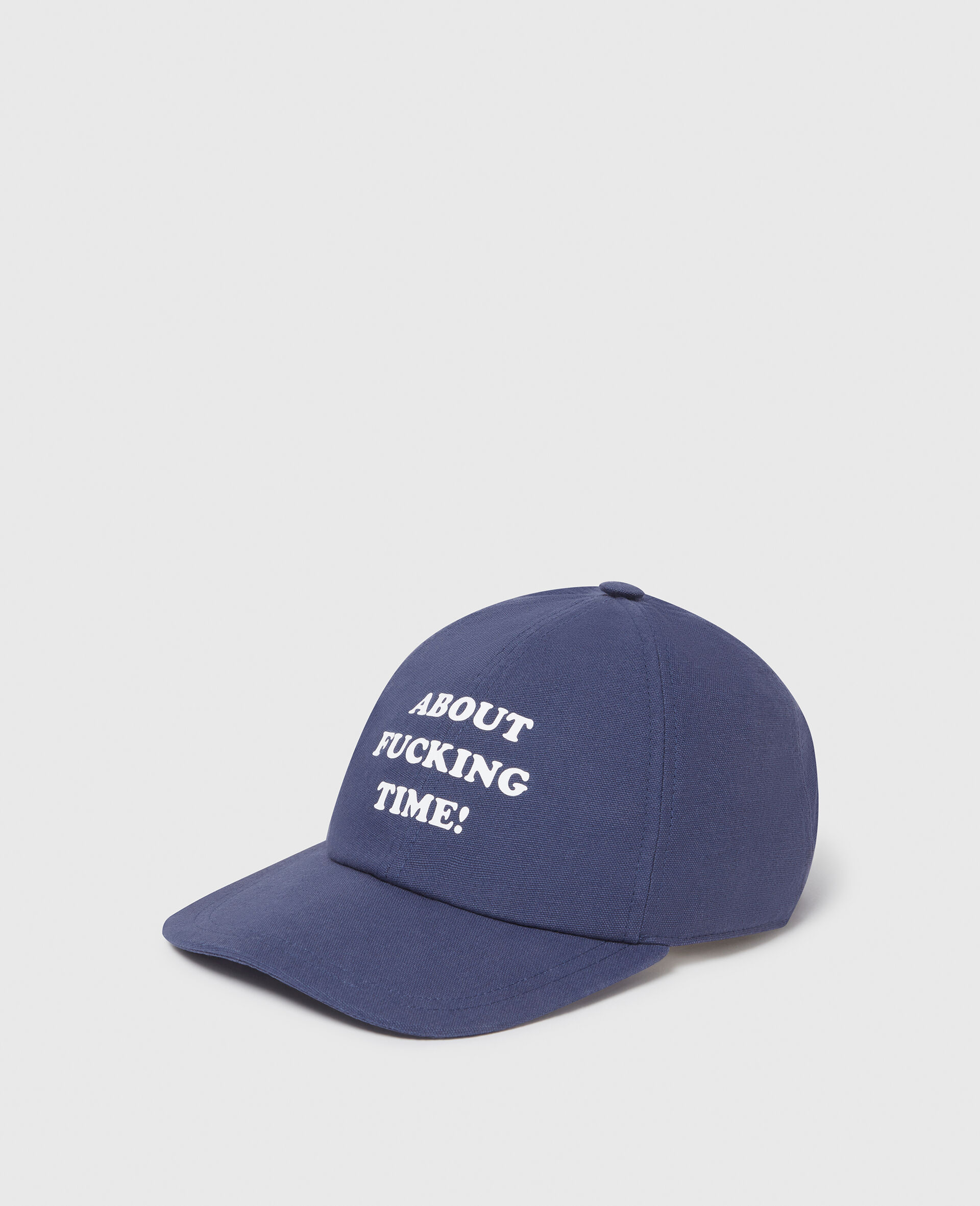 Casquette de baseball About fucking time-Bleu-large image number 0
