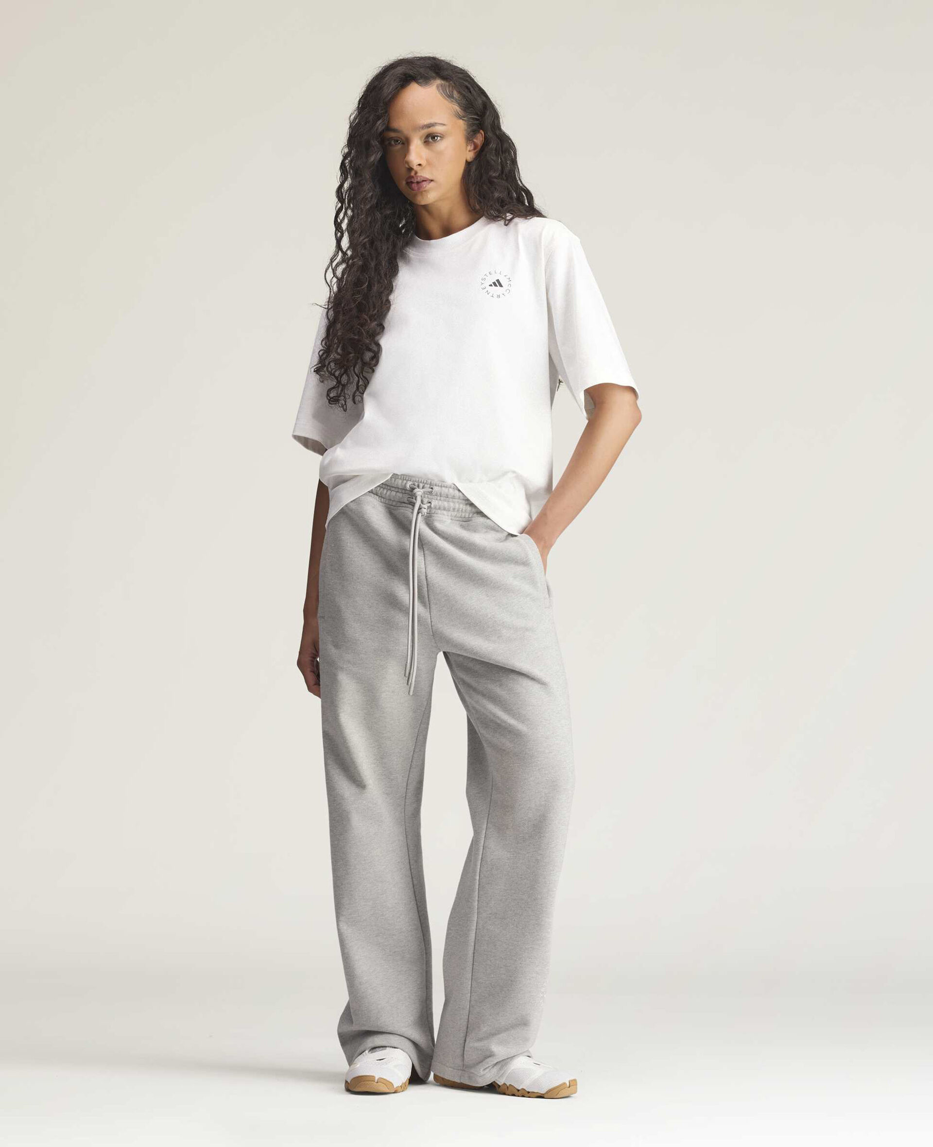 Logo Oversized T-Shirt-White-large image number 4