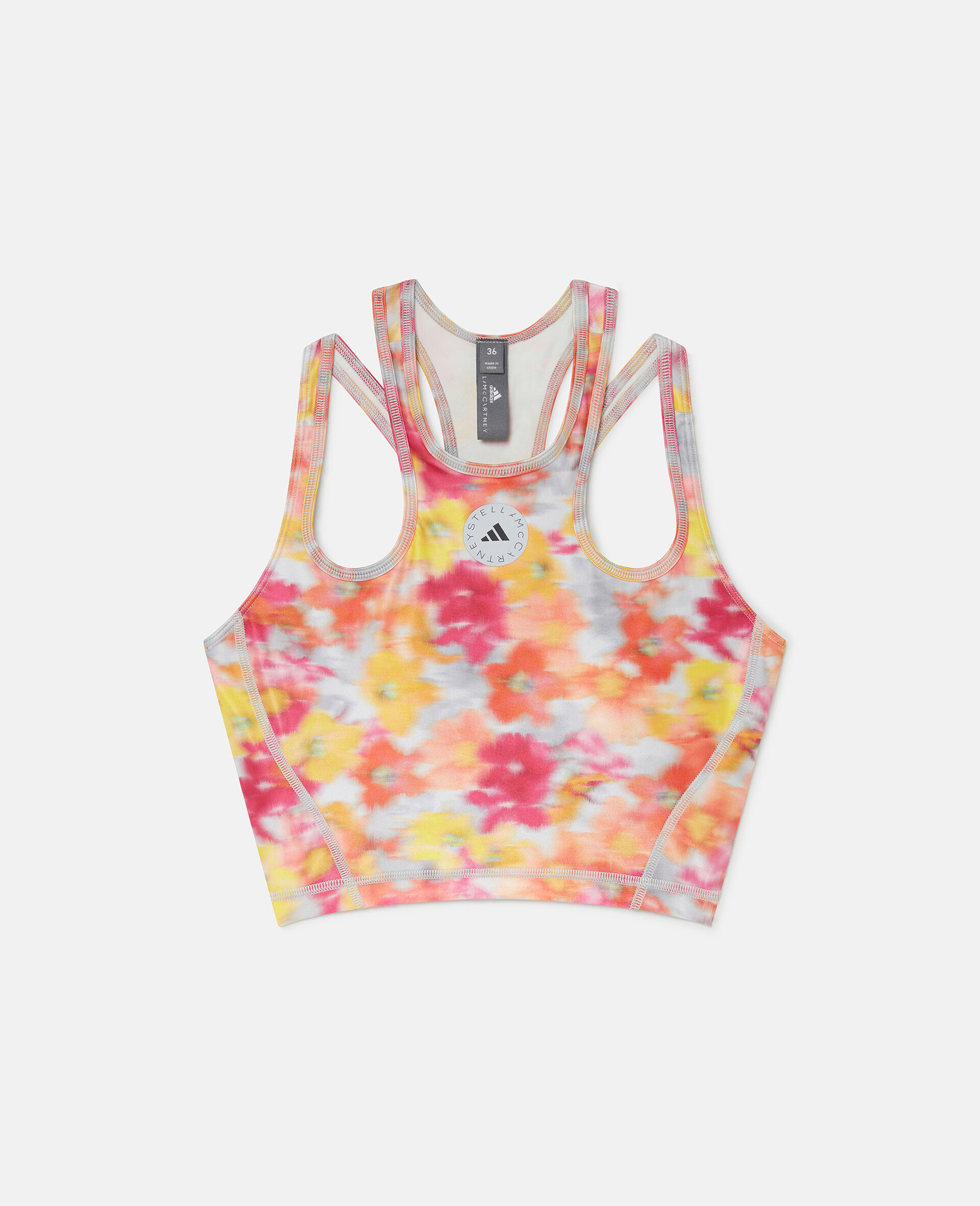 TruePurpose High-Shine Training Crop Top-Multicolour-large image number 0