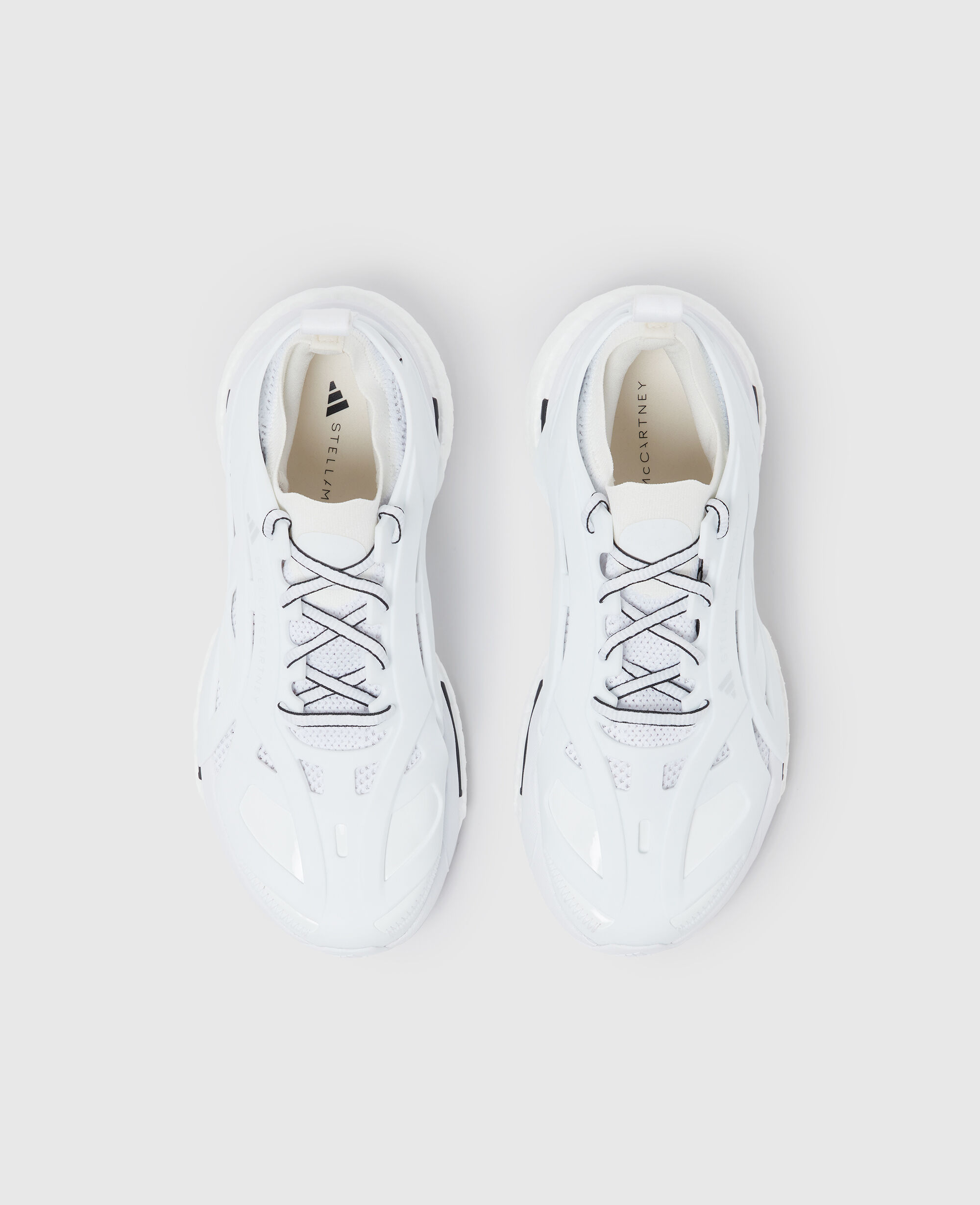 Women White Solarglide Running Sneakers | Stella McCartney US