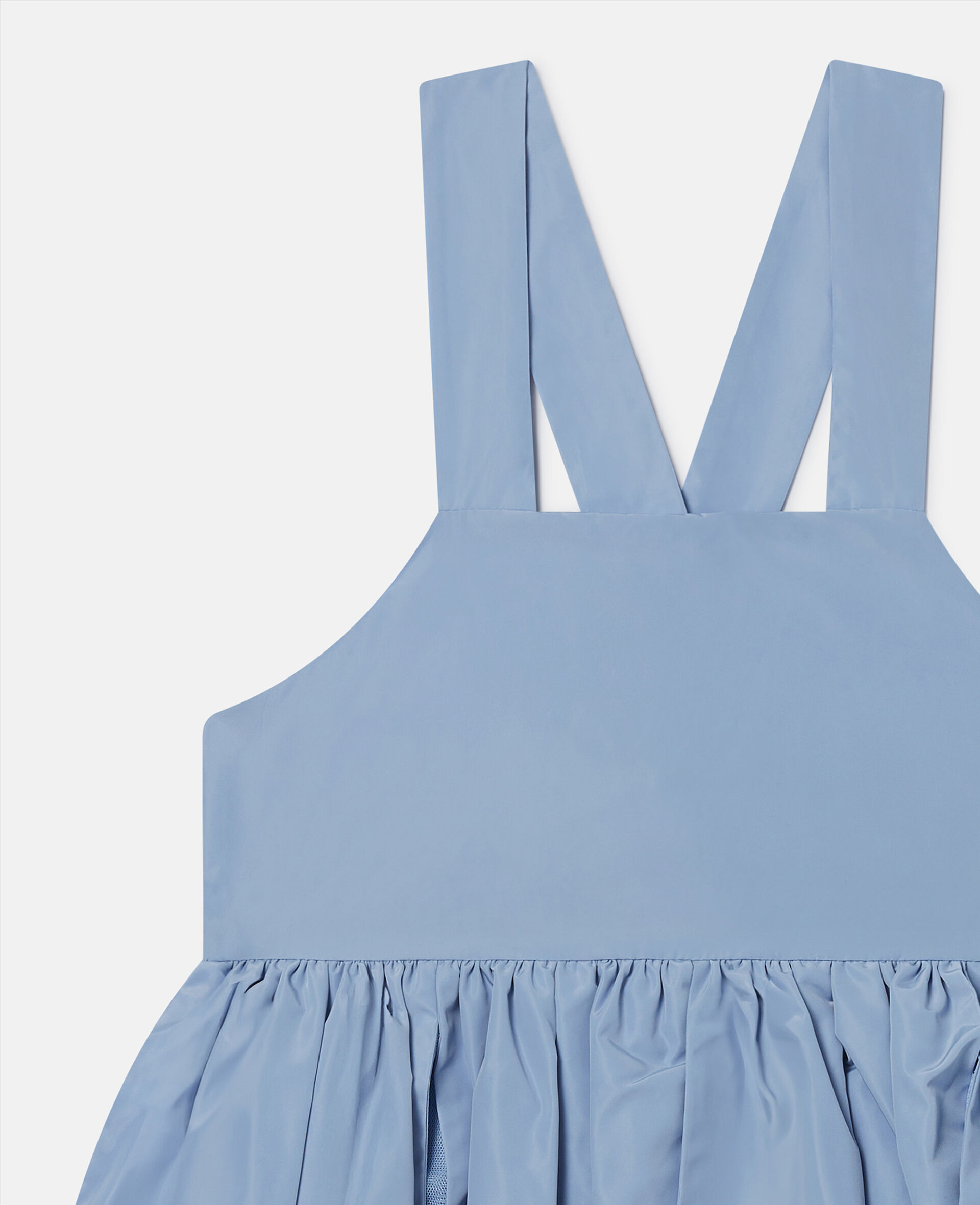 Petal Panel Skirt Dress-Blue-large image number 1