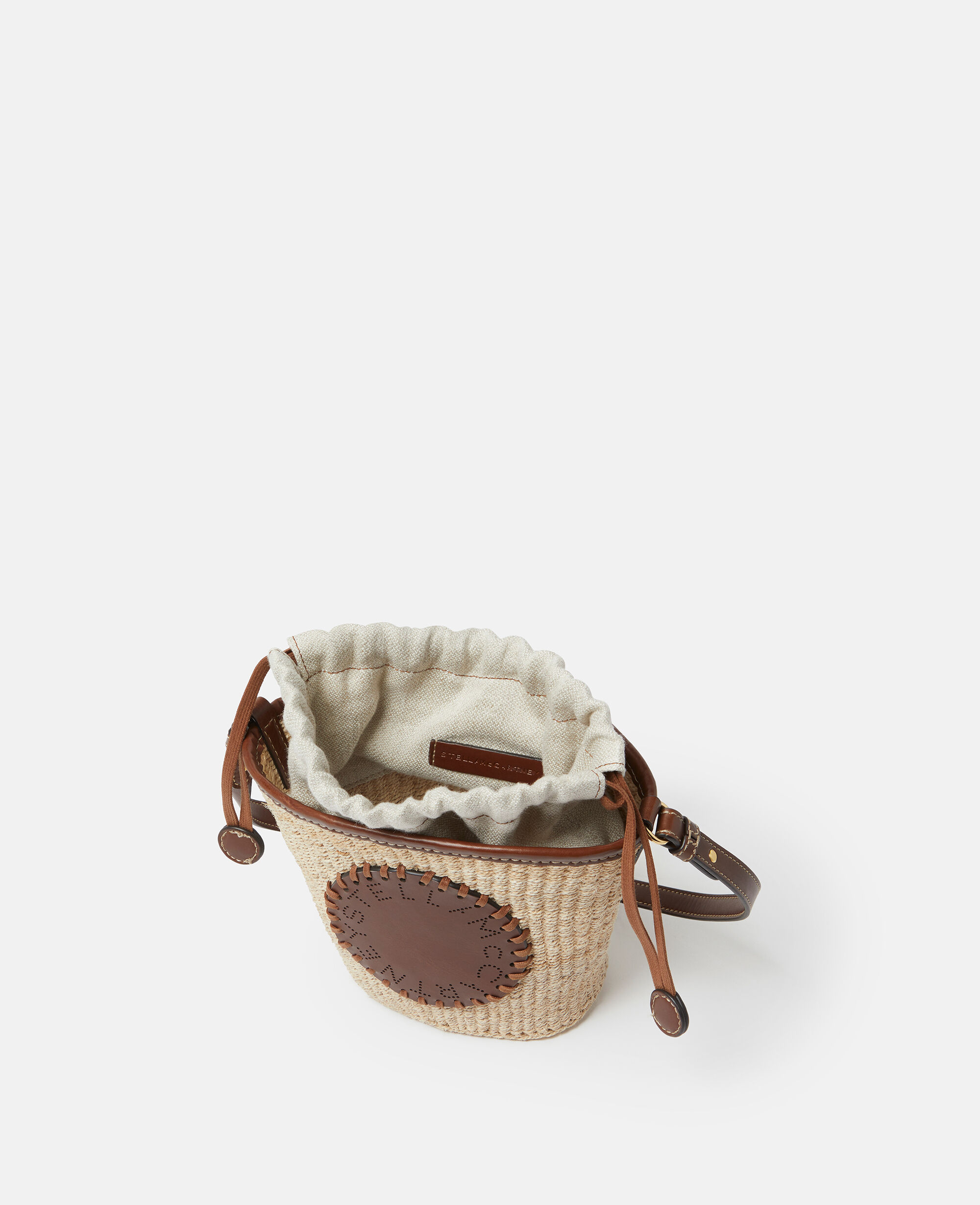 交換無料！ Logo beige Natural Women Raffia Stella | Bag Crossbody バッグ