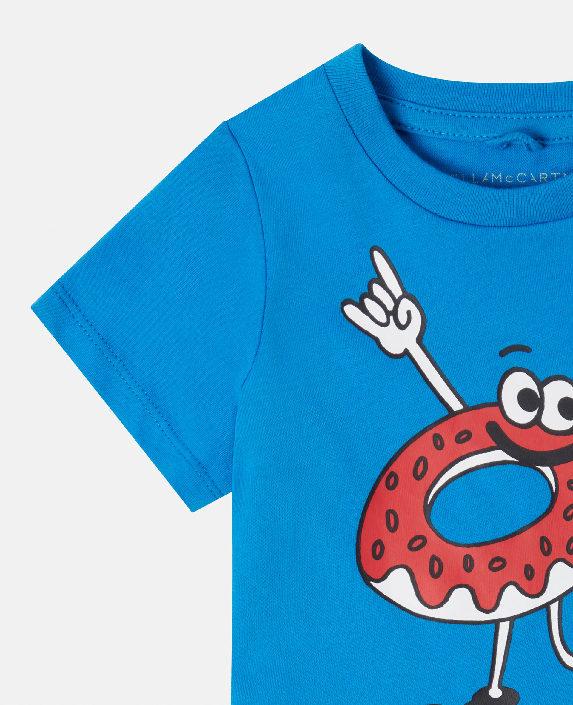 Donut Print T-Shirt-Multicolour-large image number 1