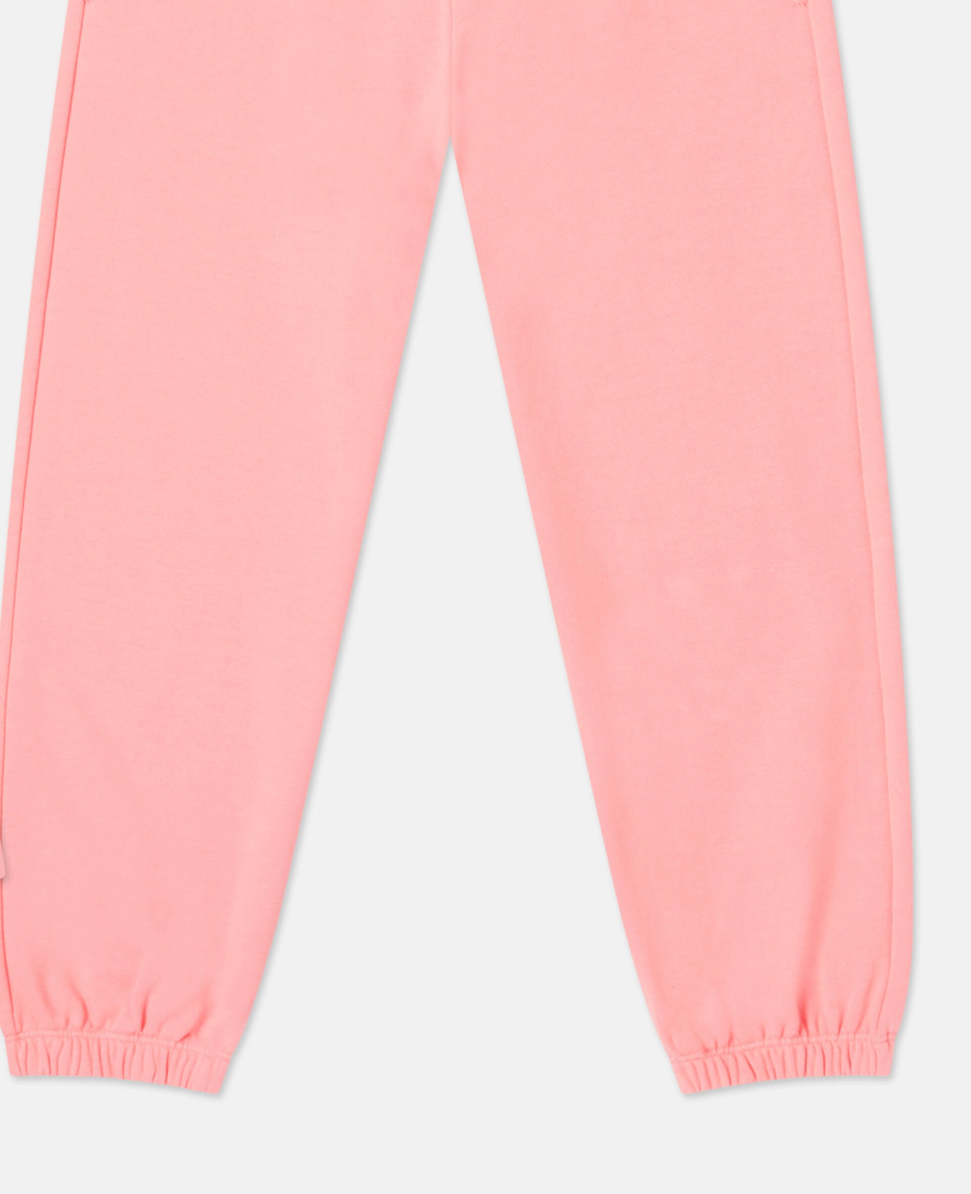Graphic Sweatshirt And Jogger Set  -Pink-large image number 3