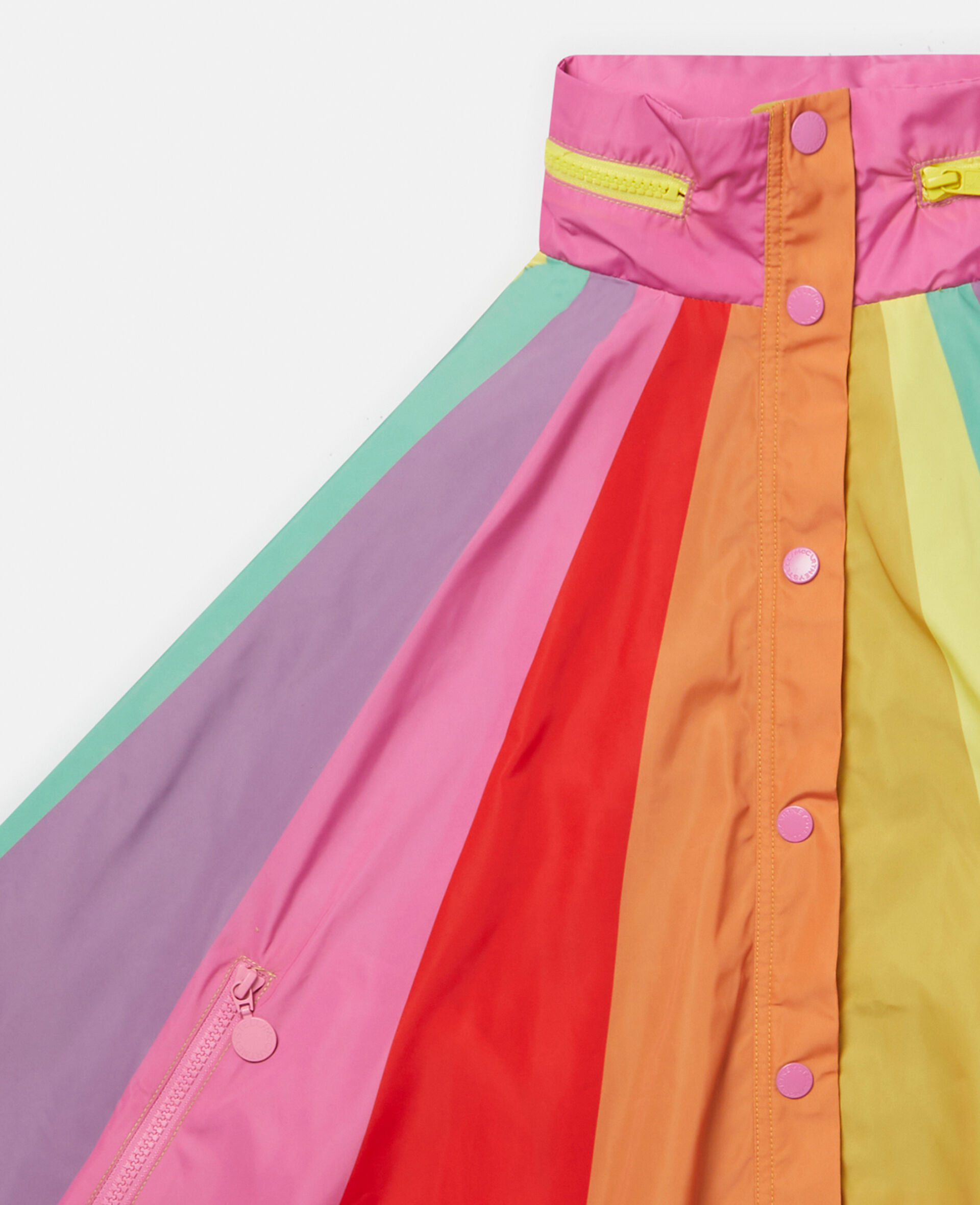 Regencape mit Regenbogenstreifen in Mehrfarbig für Girls | Stella ...