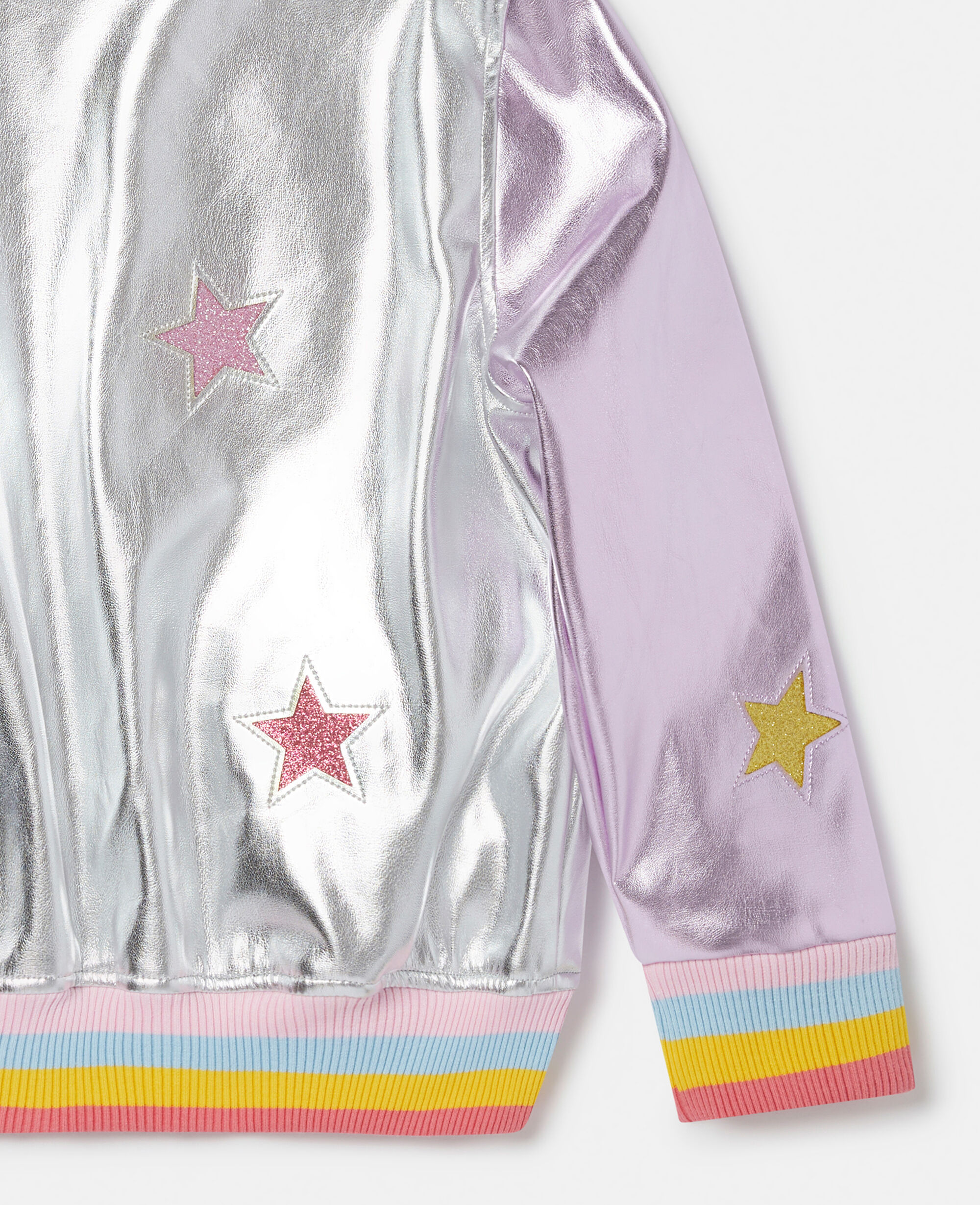 Jojo metallic bomber jacket hotsell