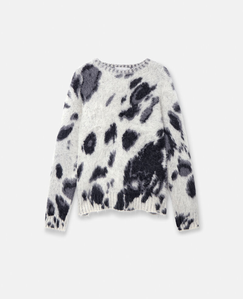 Maglione in jacquard Appaloosa-Bianco-large image number 0