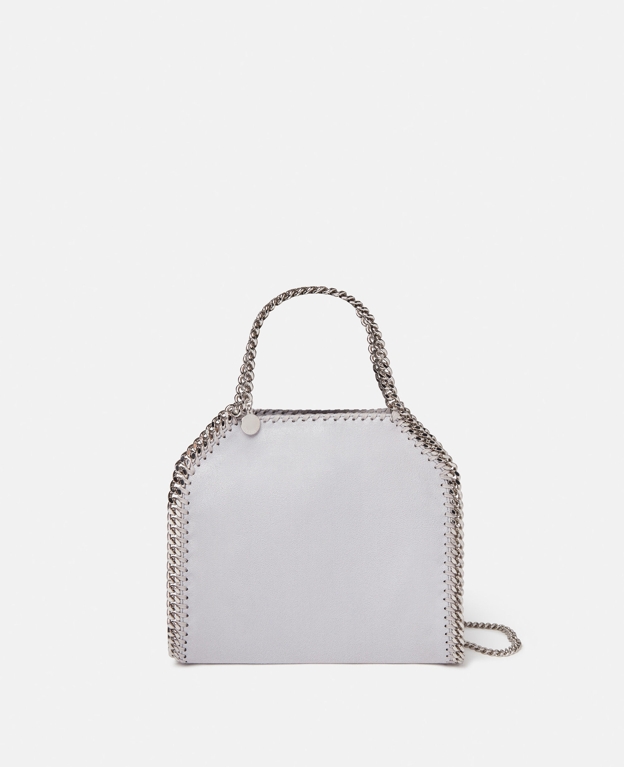 Women Ice Grey Falabella Mini Tote Bag Stella McCartney US