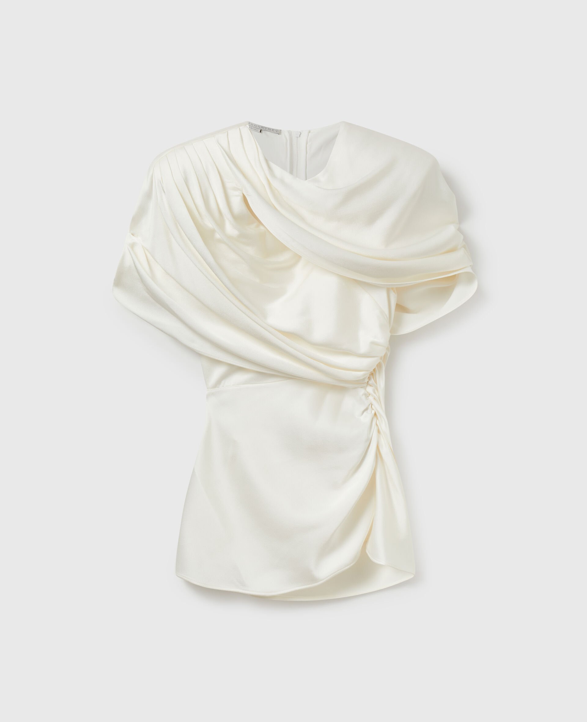 Layered Wrap Top-Cream-large image number 0