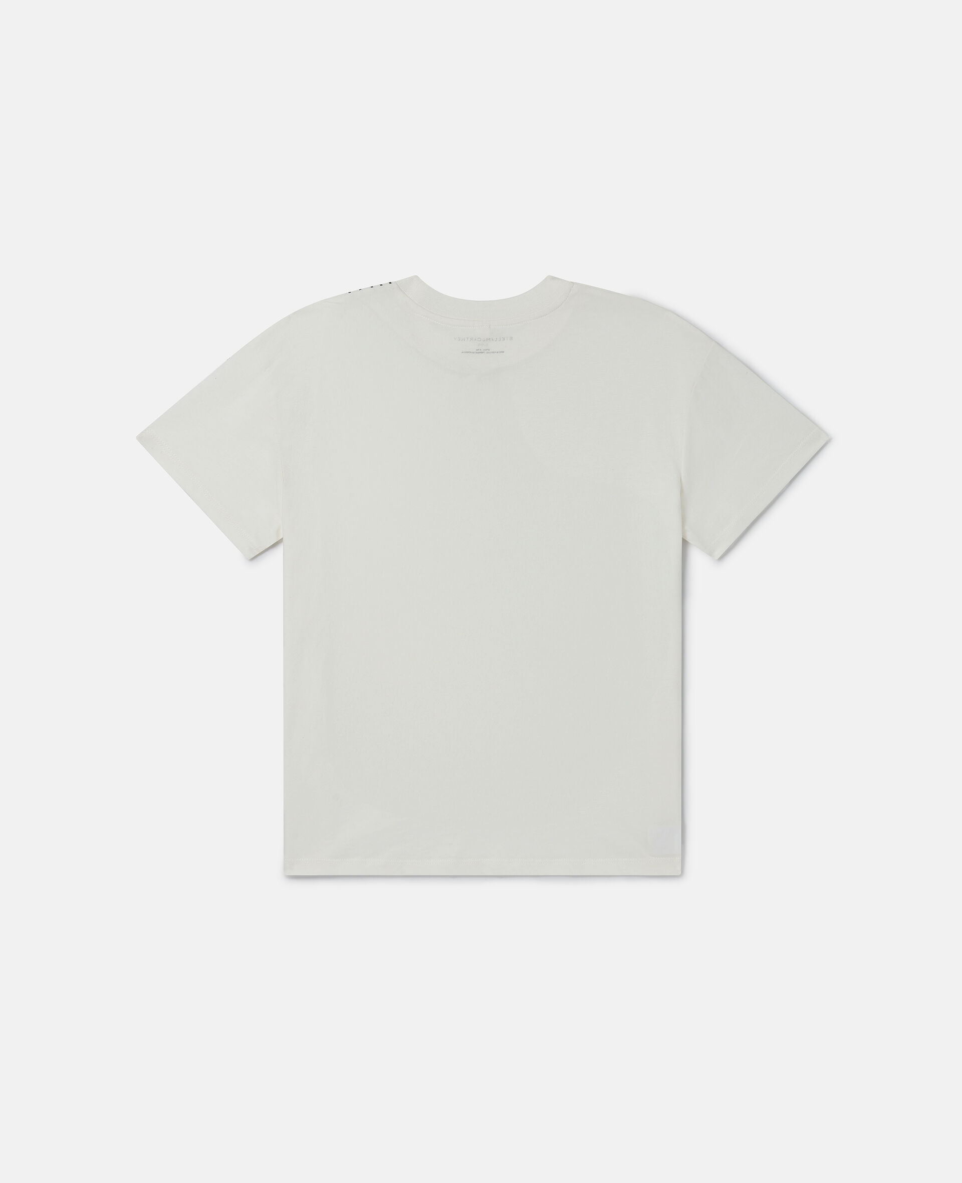 Skateboard Graphic T-Shirt-Cream-large image number 2