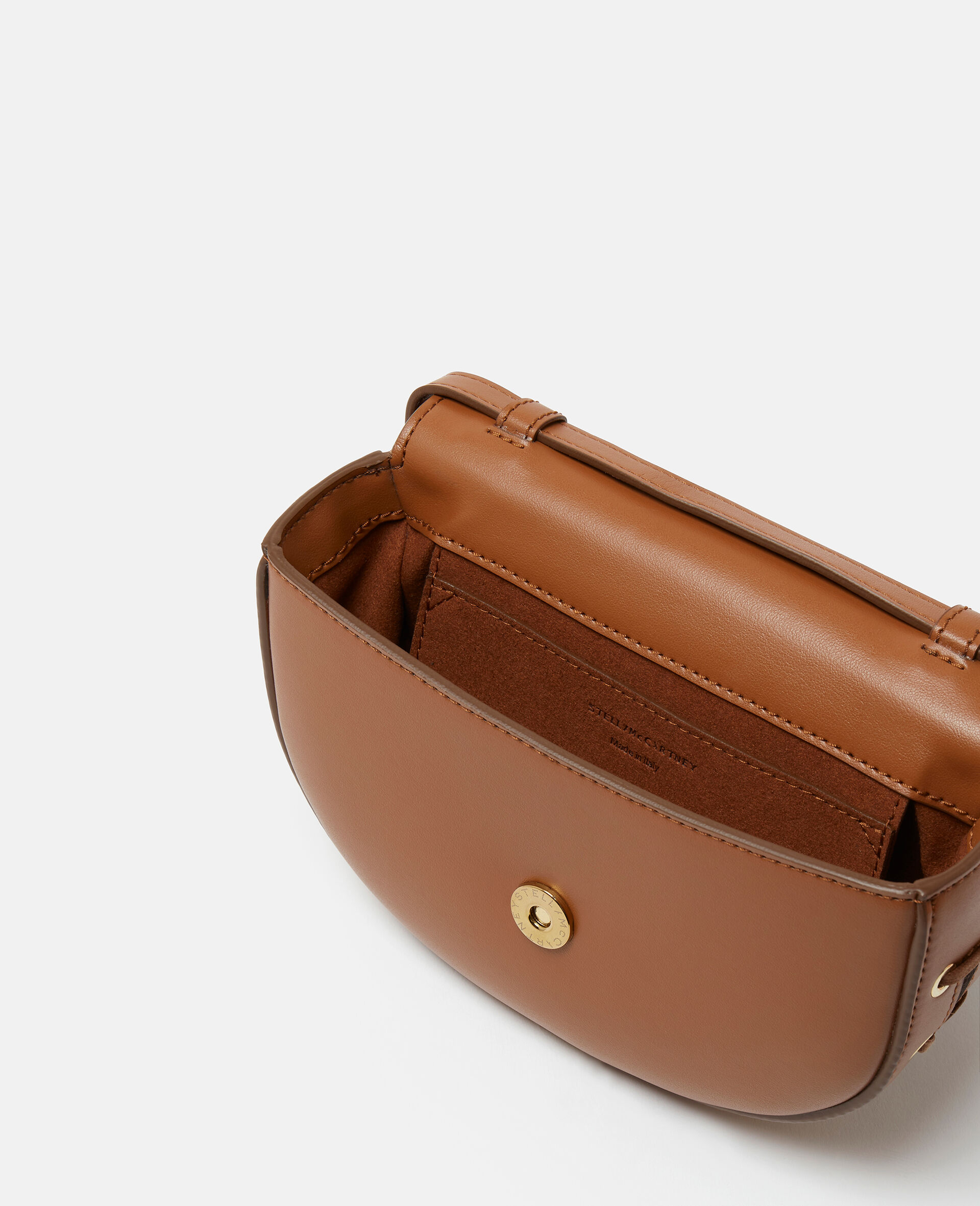 Kleine Frayme Schultertasche mit Überwendlingsstich-Schwarz-large image number 4