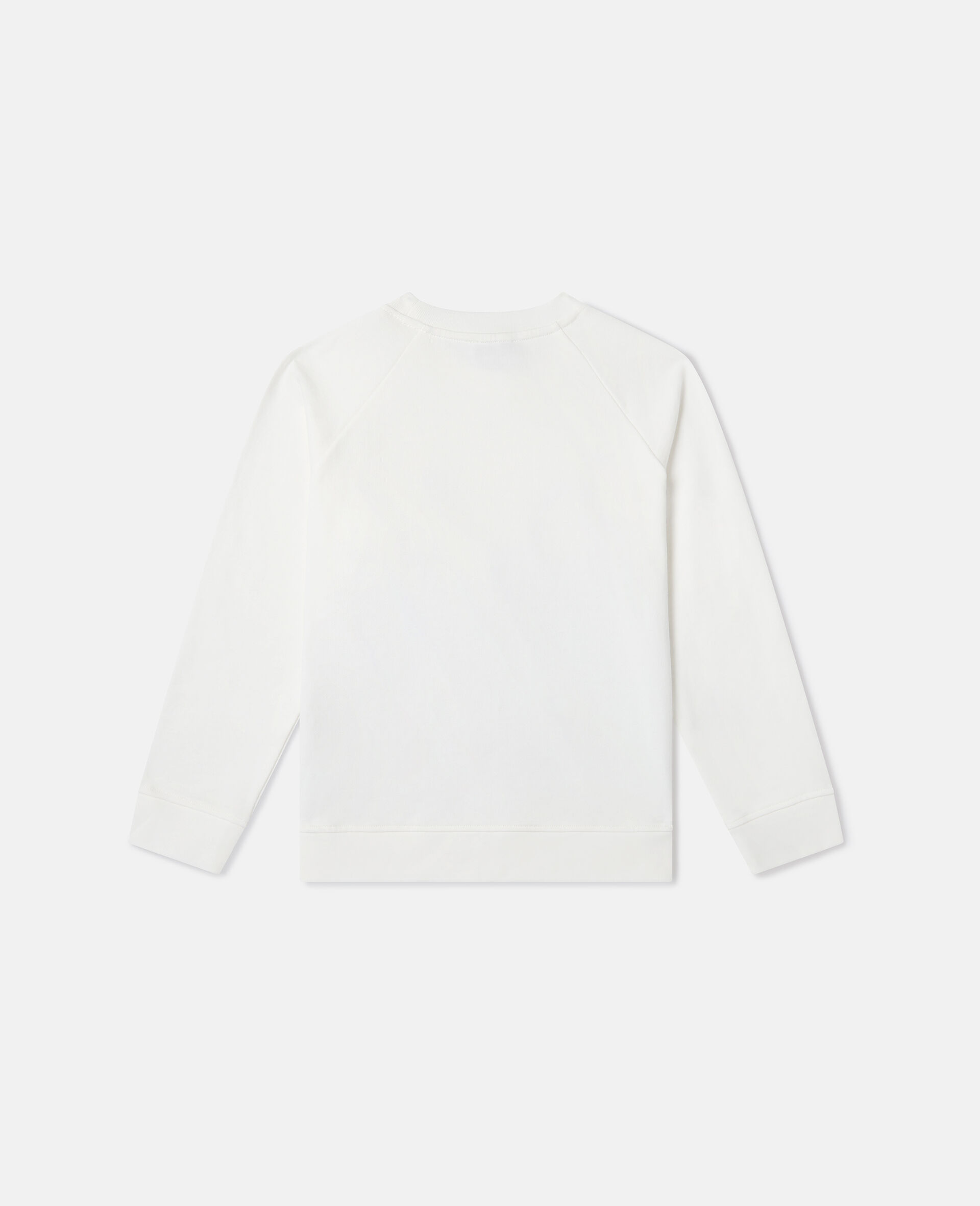 Frog Graphic Crewneck Sweatshirt-White-large image number 2