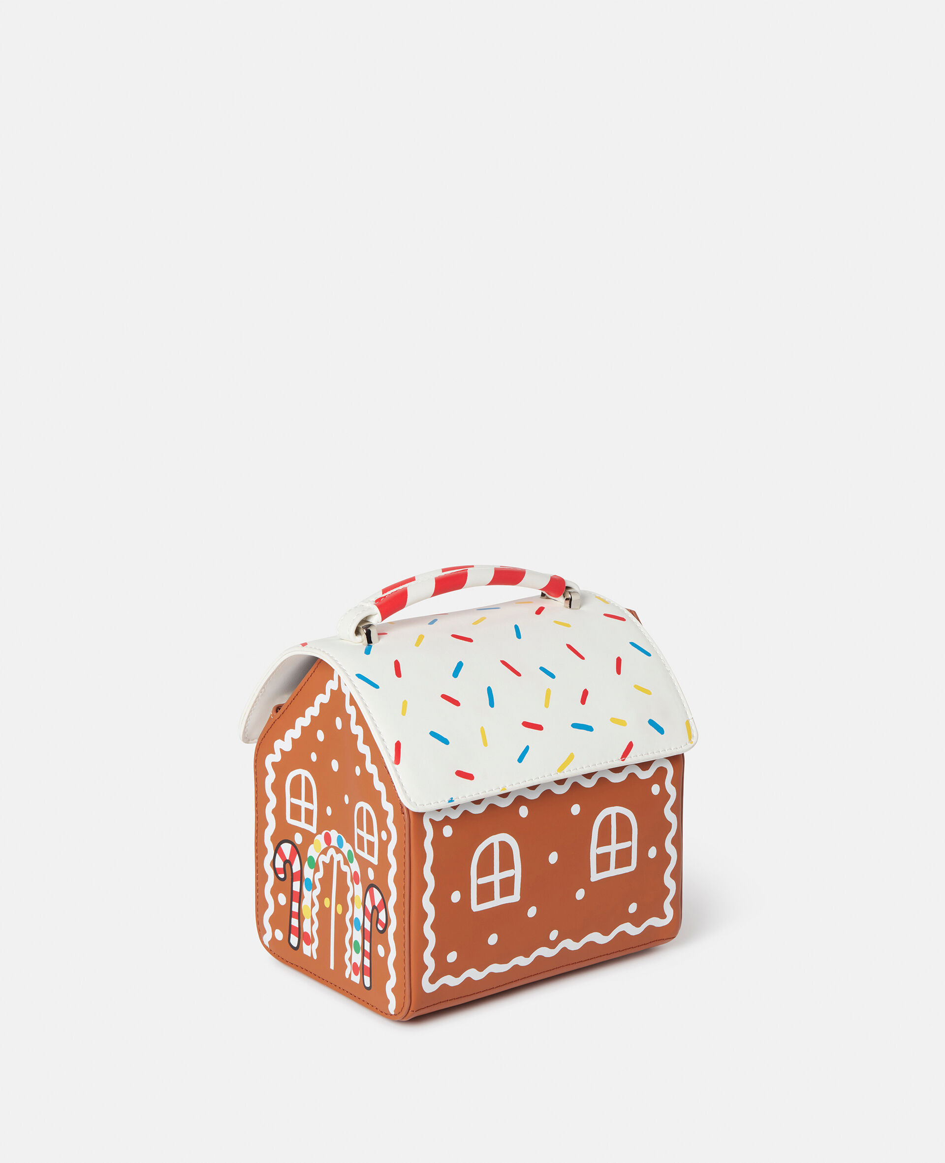 Gingerbread House Bag-Brown-large Gingerbread House Bag-Brown-large image number 1