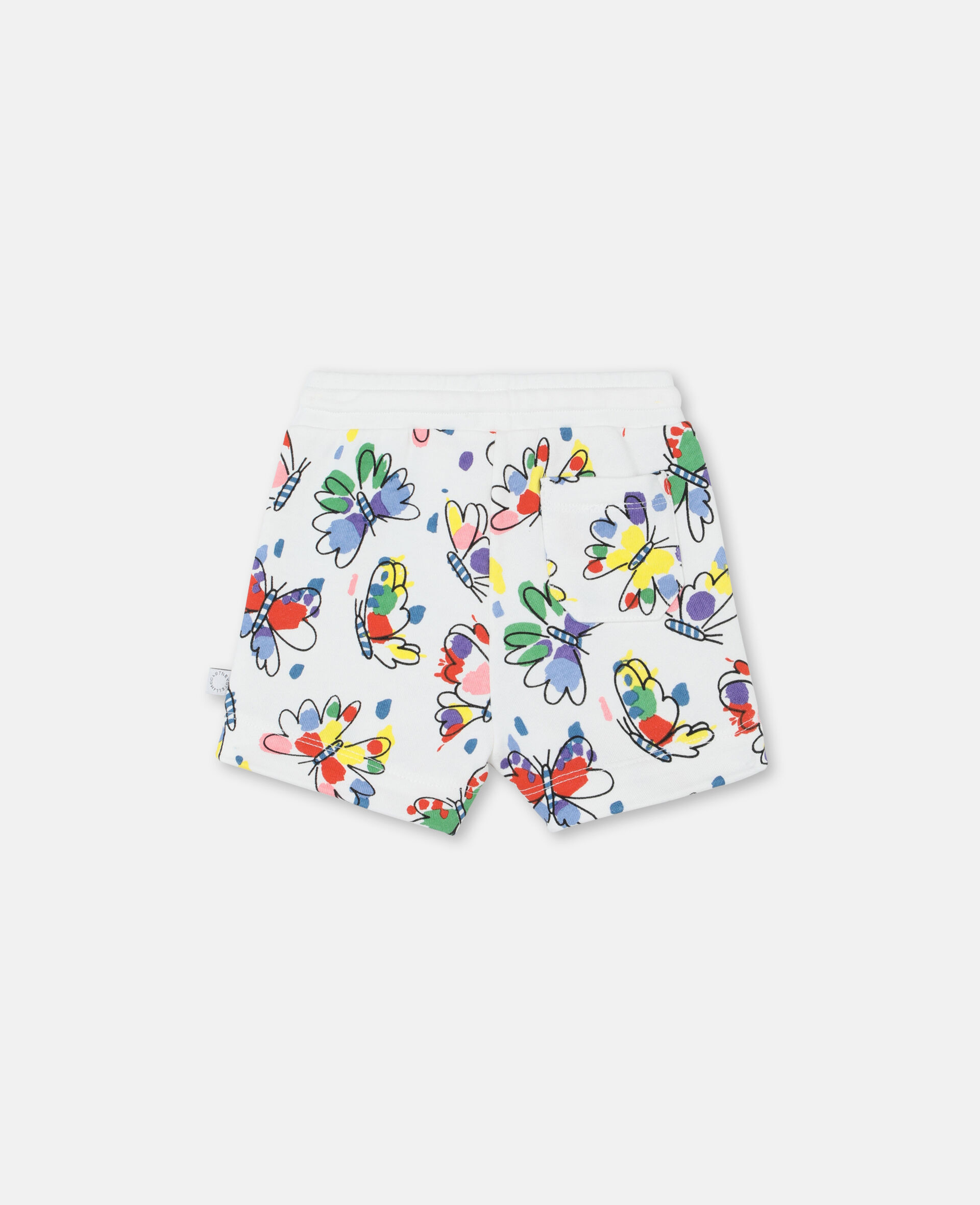 Baby Butterfly Cotton Shorts-Multicolour-large image number 3