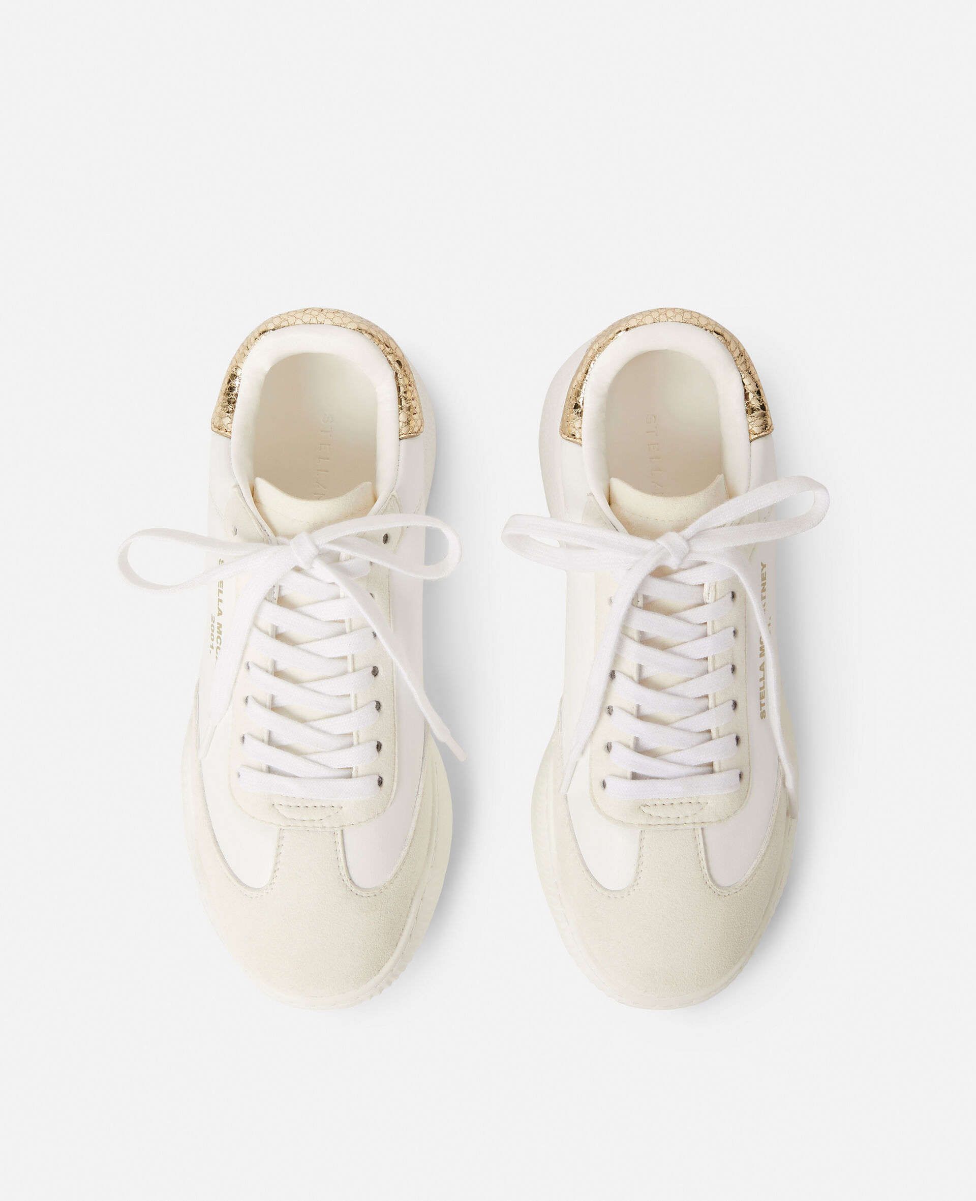 Loop Lace-up Sneakers-White-large image number 3