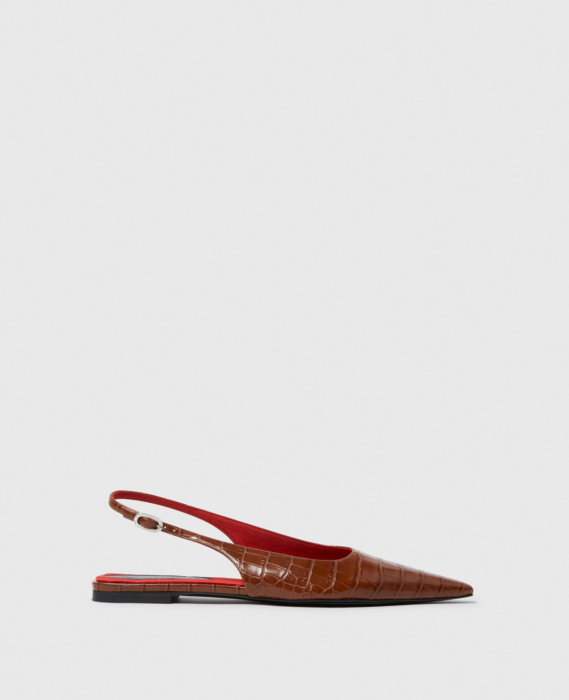 Elsa Slingback Flats-Brown-medium