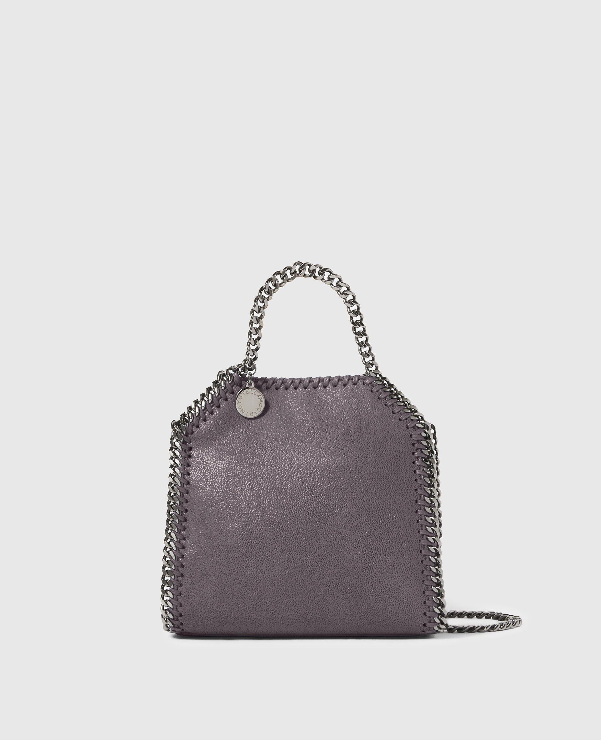 Falabella Tiny Tote Bag-Gris-medium