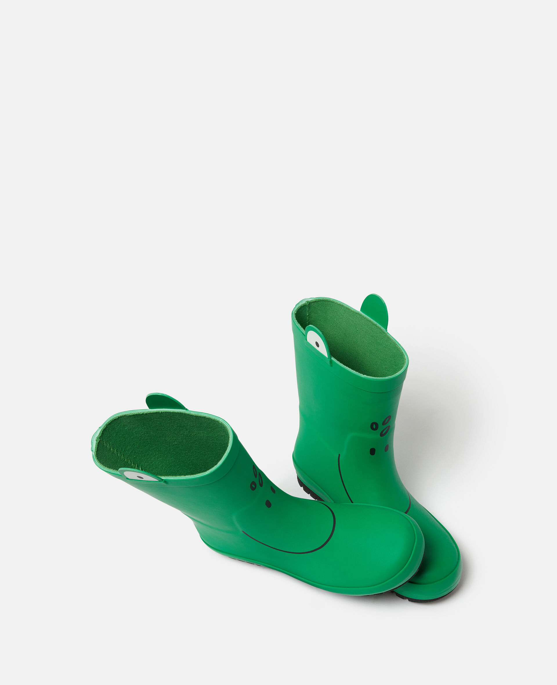 Frog Graphic Wellies-Green-large image number 3
