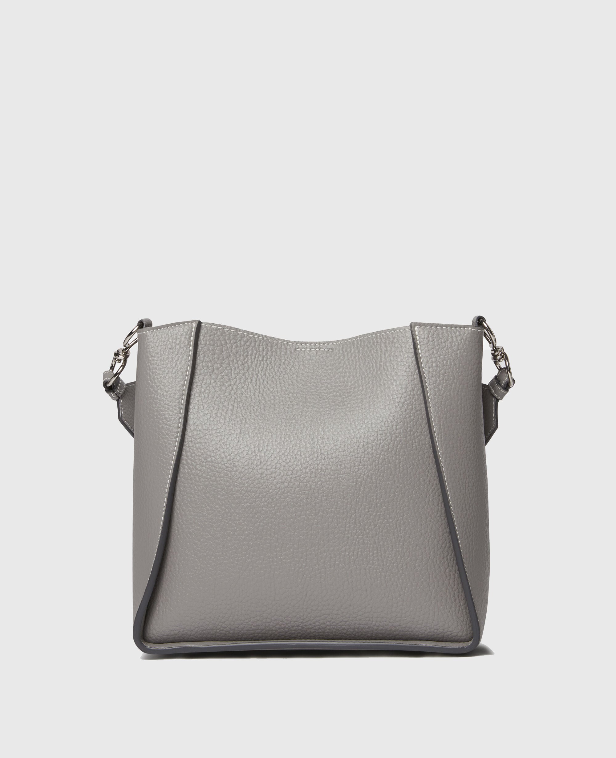 Women Smoke gray Logo Square Crossbody Bag | Stella McCartney US