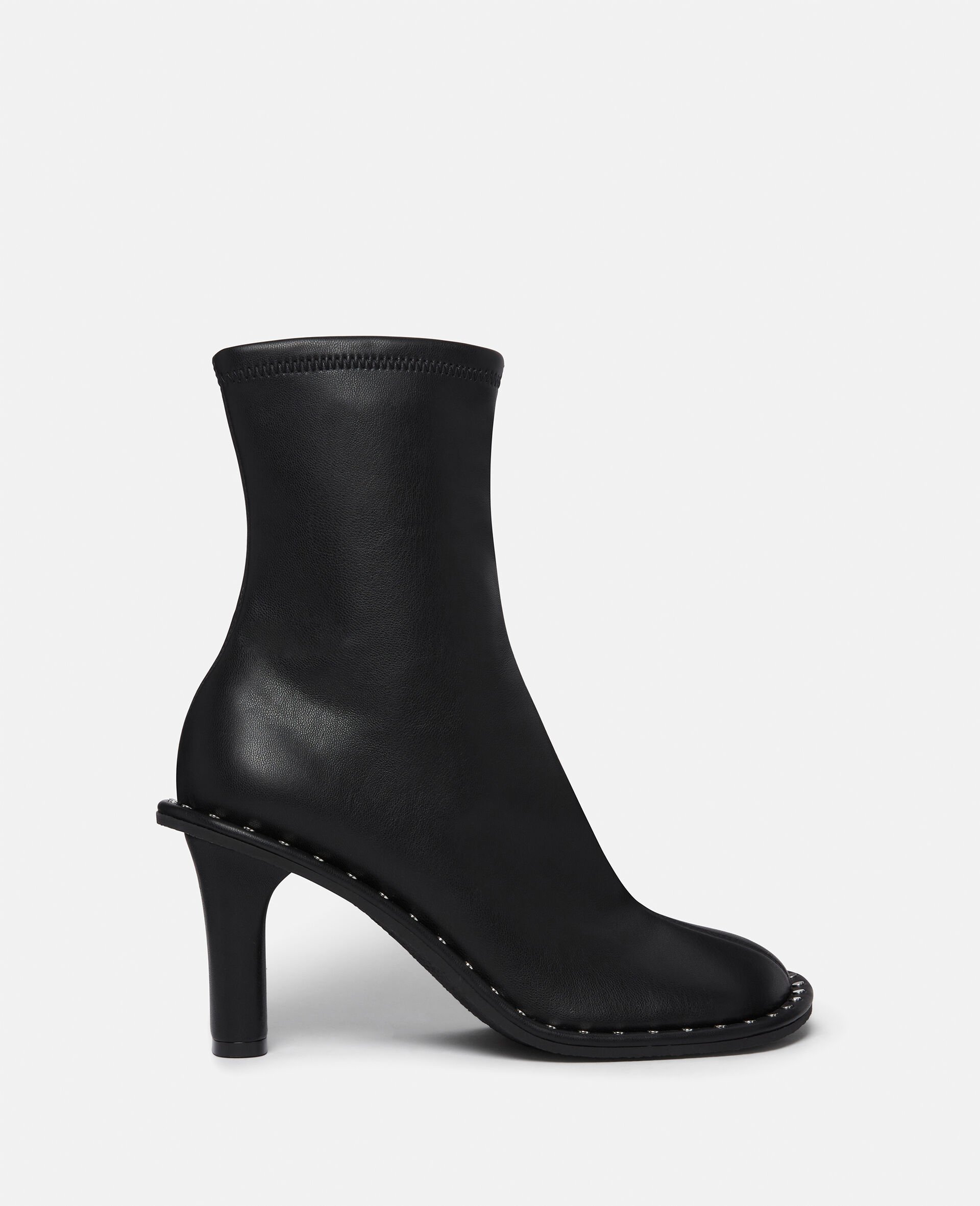 Ryder Heeled Sock Boots-Black-large image number 0