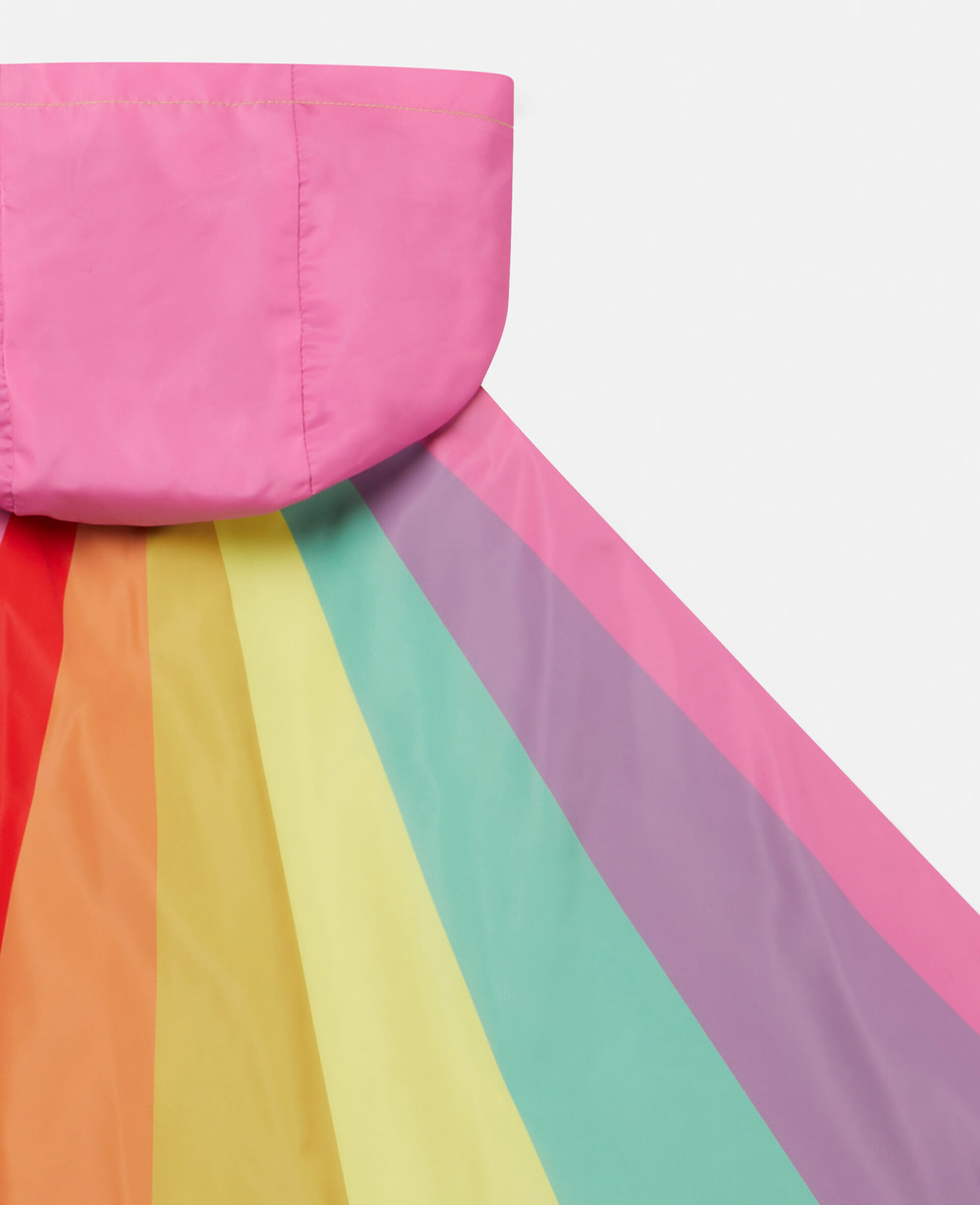 Regencape mit Regenbogenstreifen in Mehrfarbig für Girls | Stella ...