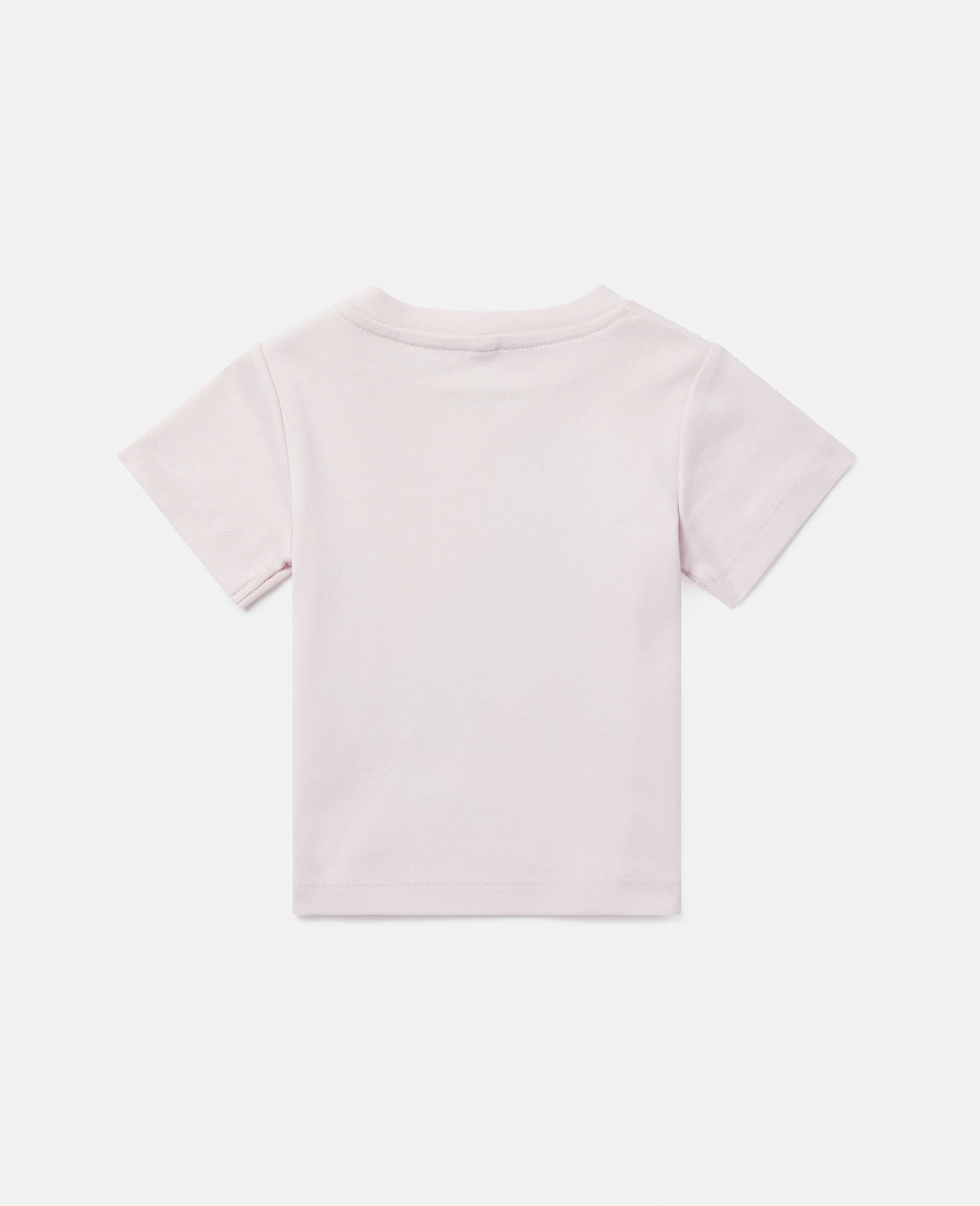 Lion Print T-Shirt-Pink-large image number 2