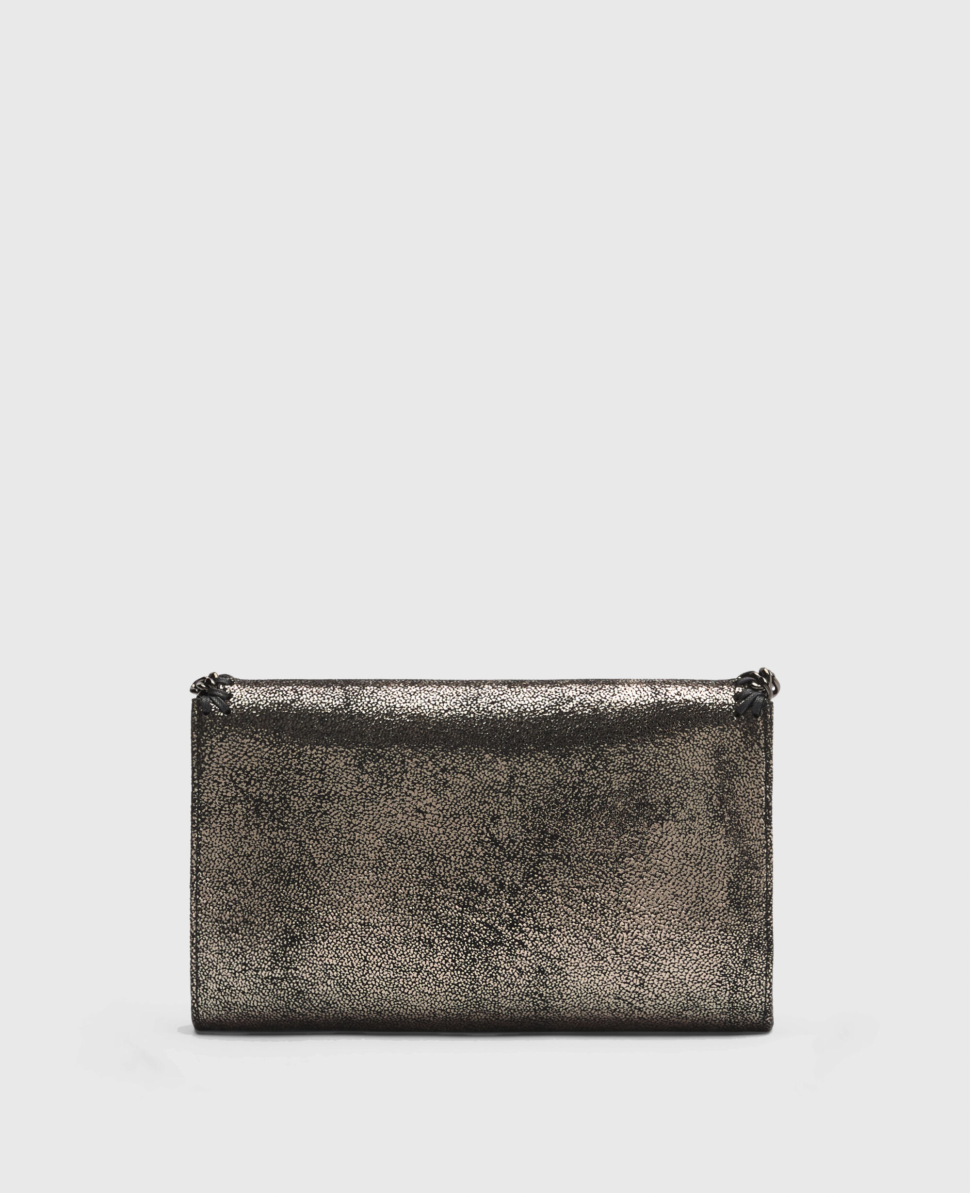 Women Dark gray metallic Falabella Wallet Crossbody Bag Women Dark gray metallic Falabella Wallet Crossbody Bag