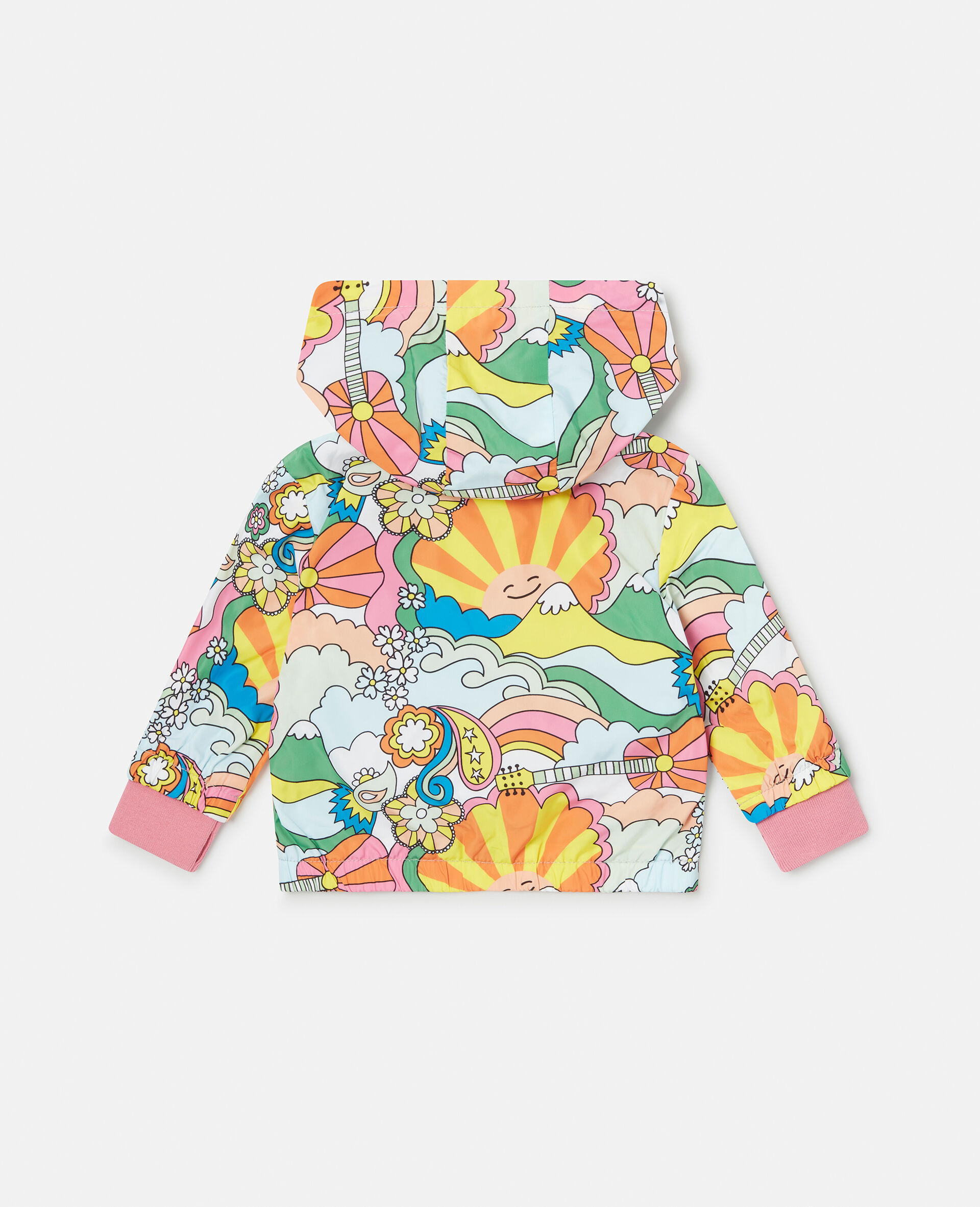 'Love to Dream' Hooded Jacket-White-large image number 2