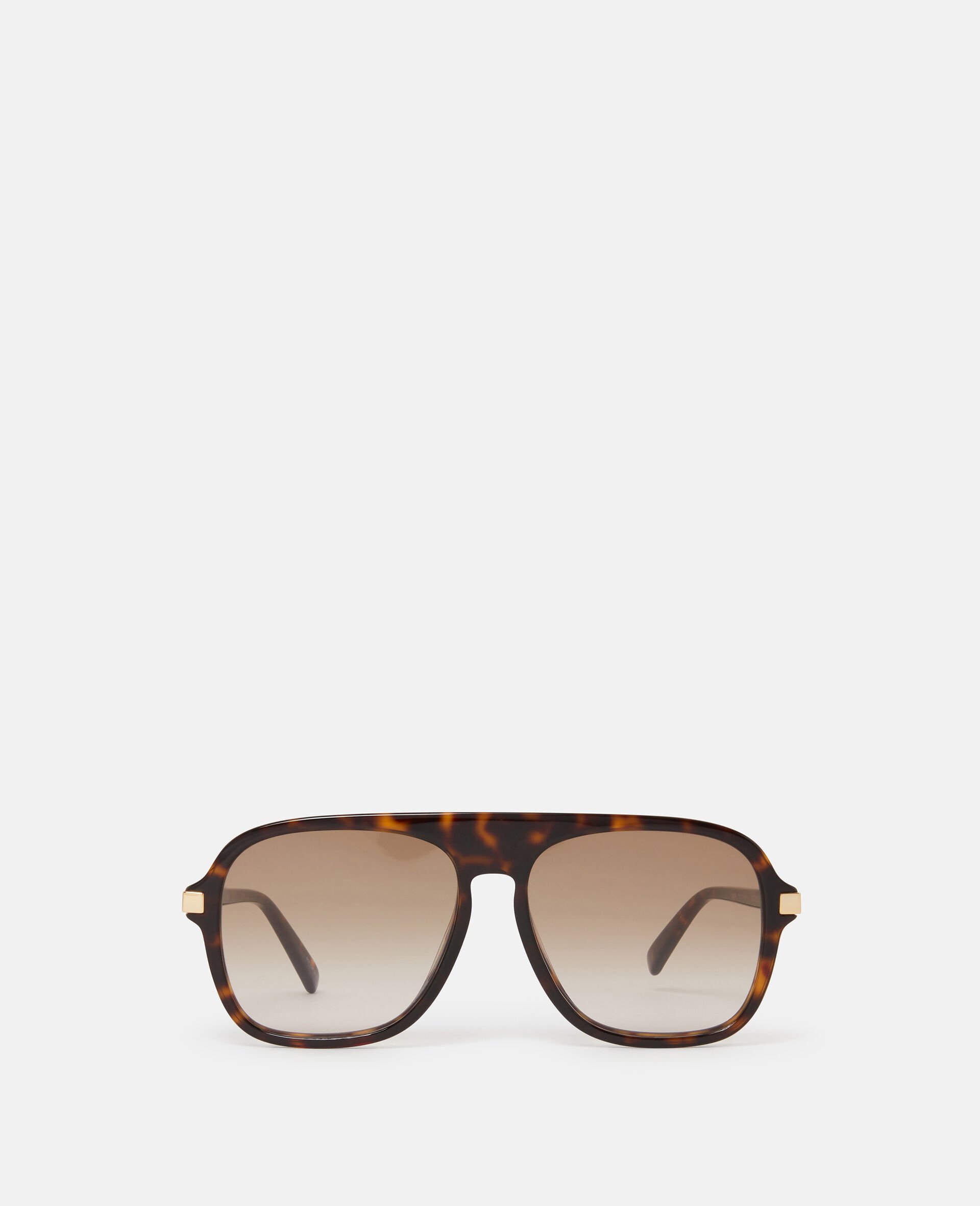 Straight-Edge  Sunglasses-Brown-medium Straight-Edge  Sunglasses-Brown-medium