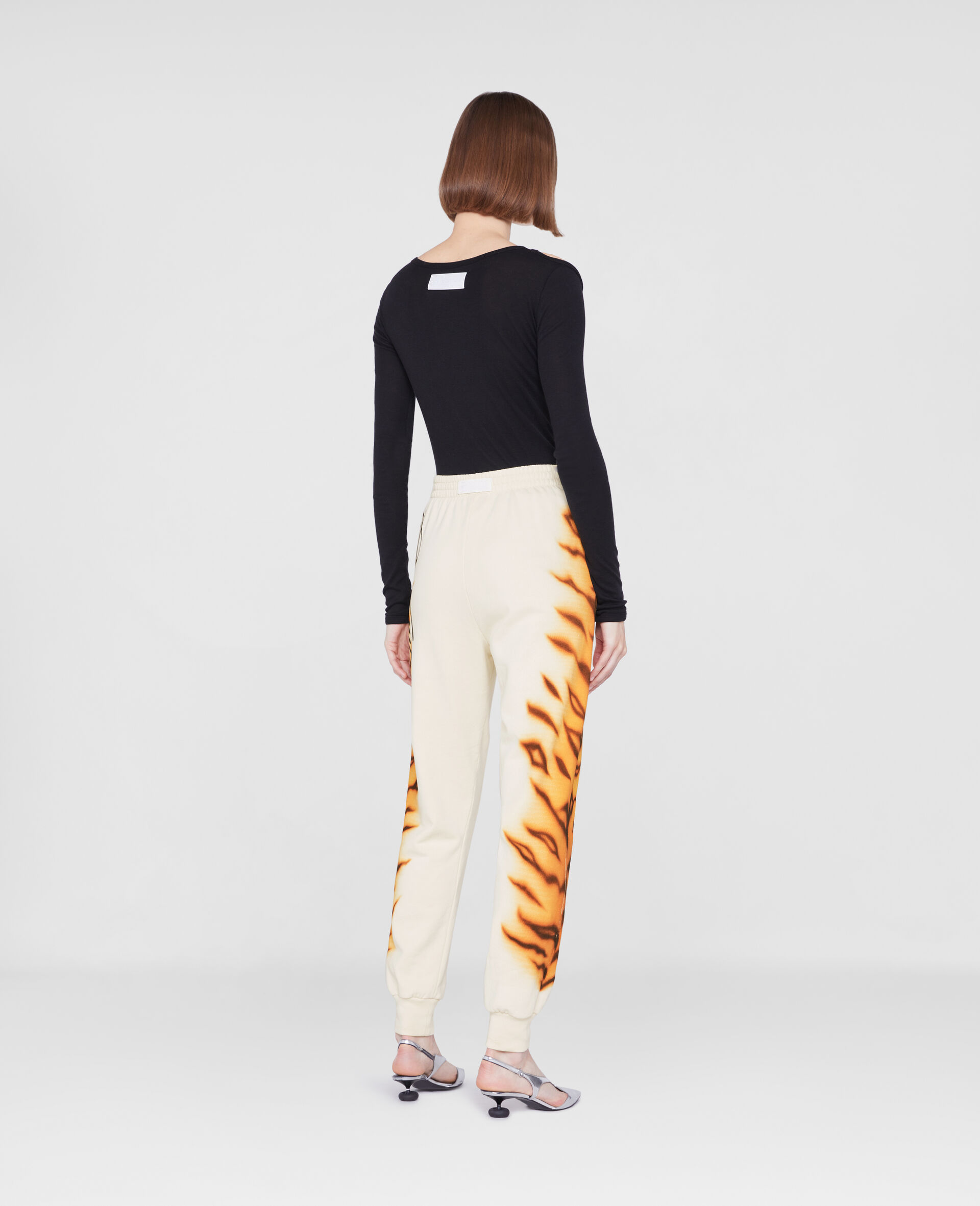 Tiger Print Sweatpants-Multicoloured-large image number 2