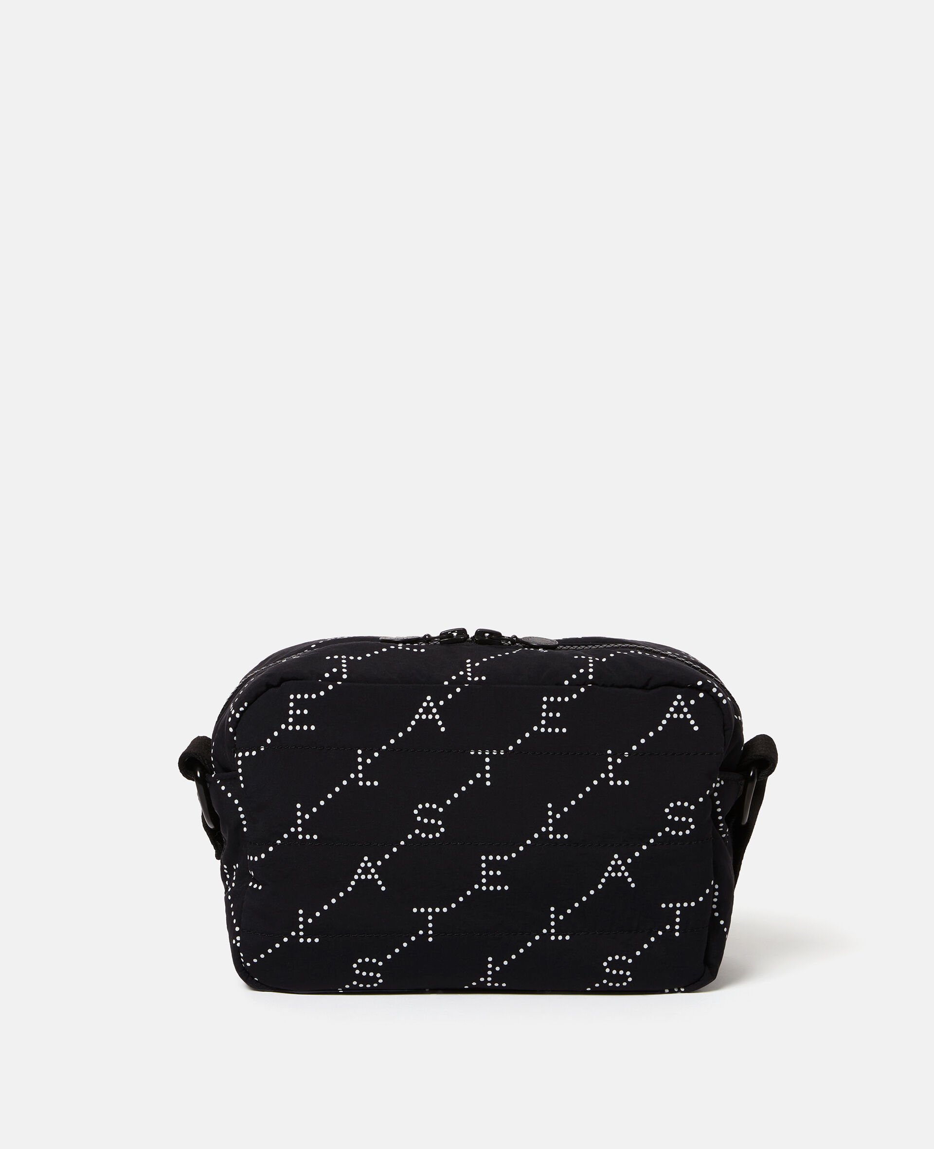 Logo Print Diaper Crossbody Bag-Black-large image number 2