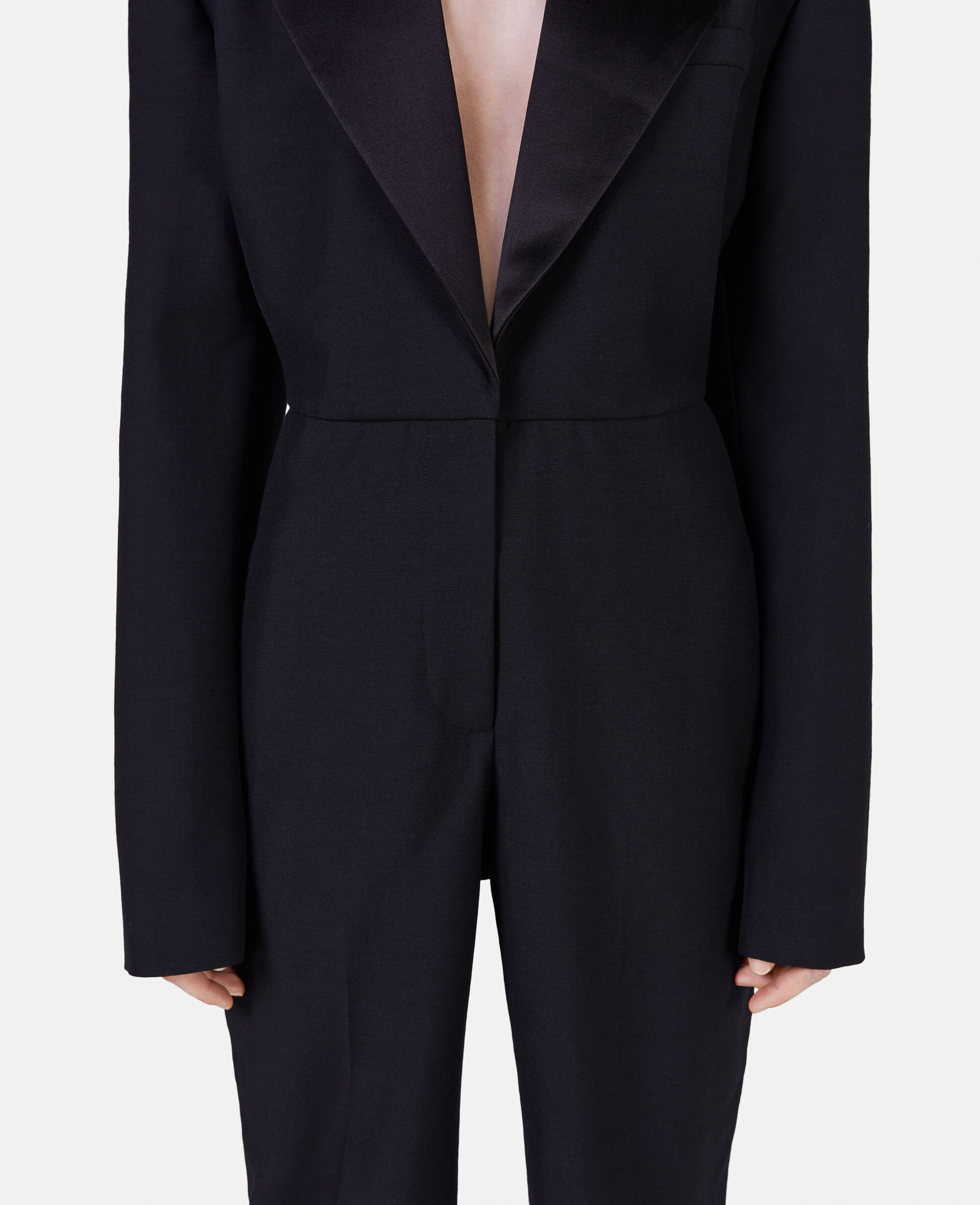 Women Black Tuxedo Jumpsuit | Stella McCartney HU