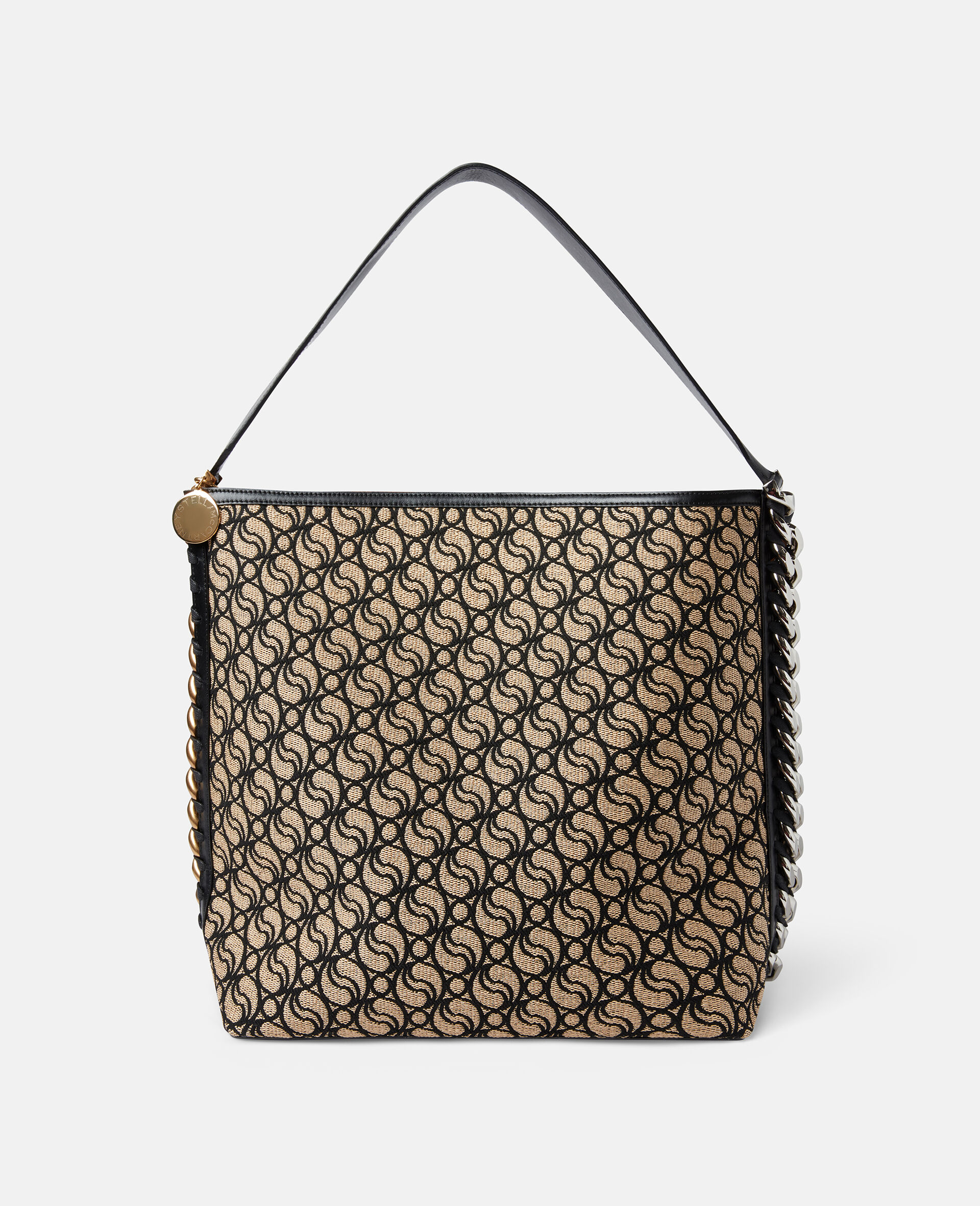Frayme S-Wave Tote Bag-Beige-large image number 0