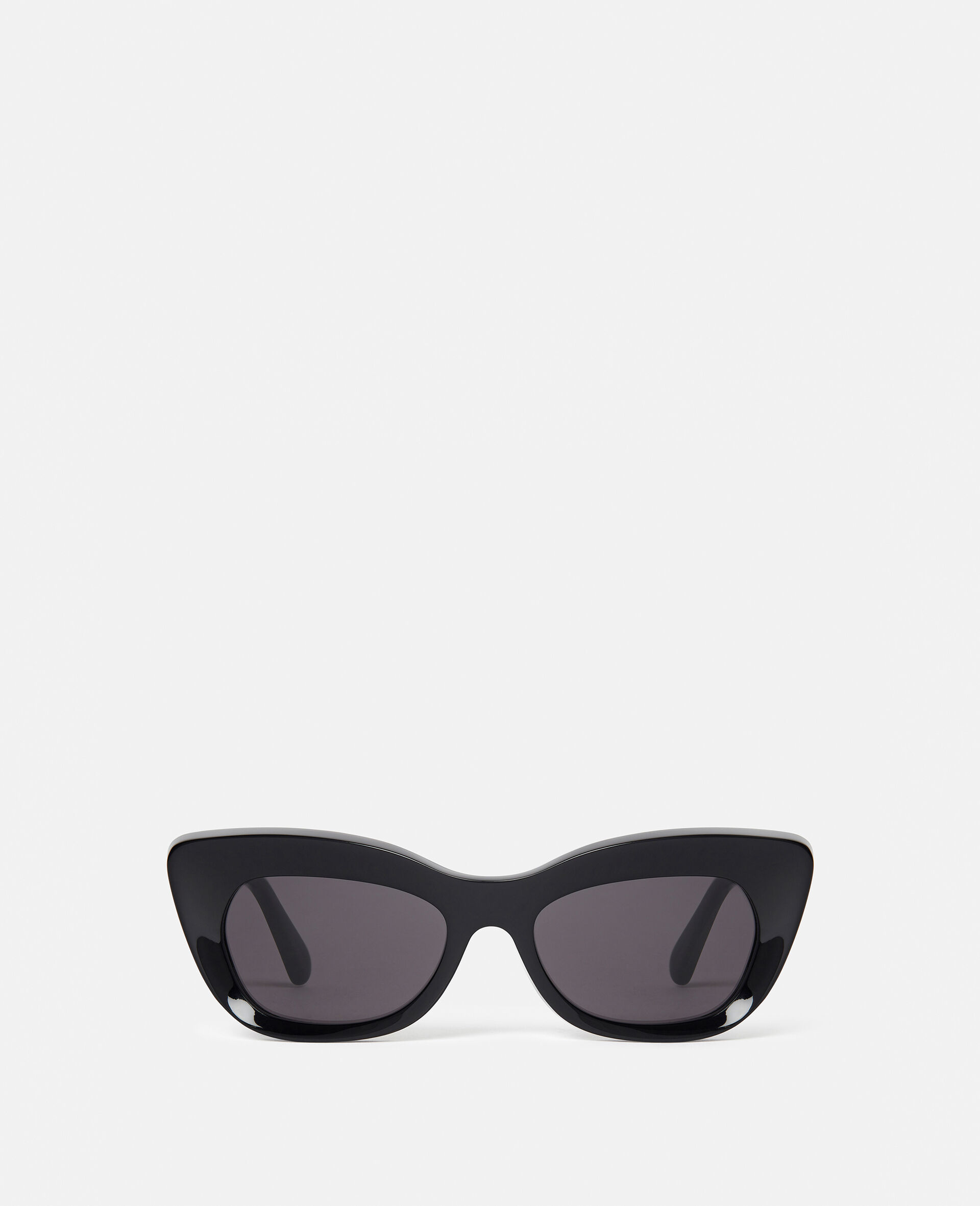 Cat-Eye Sunglasses-Black-large image number 0