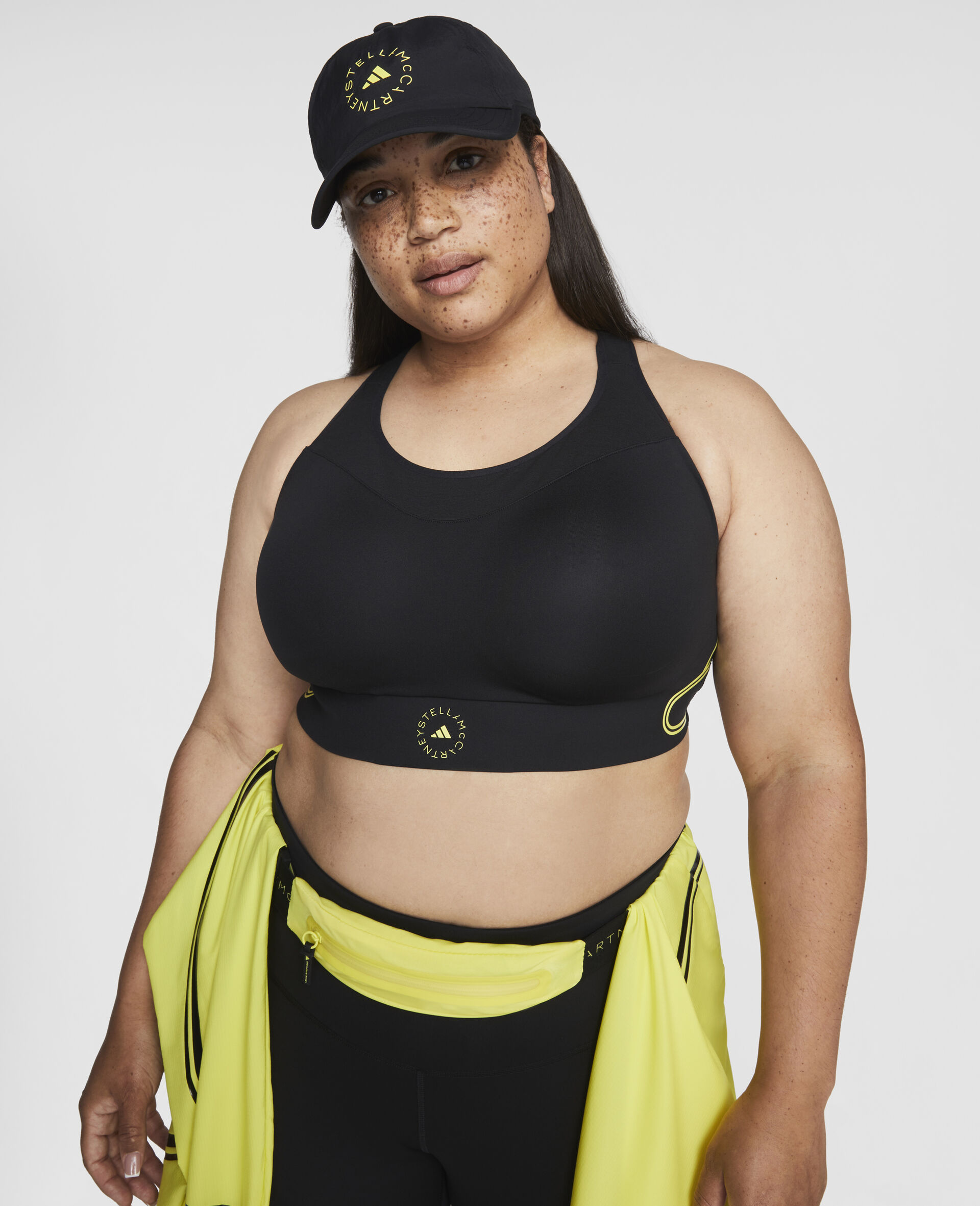 TruePace High Support Plus Size Sports Bra-Black-large image number 3