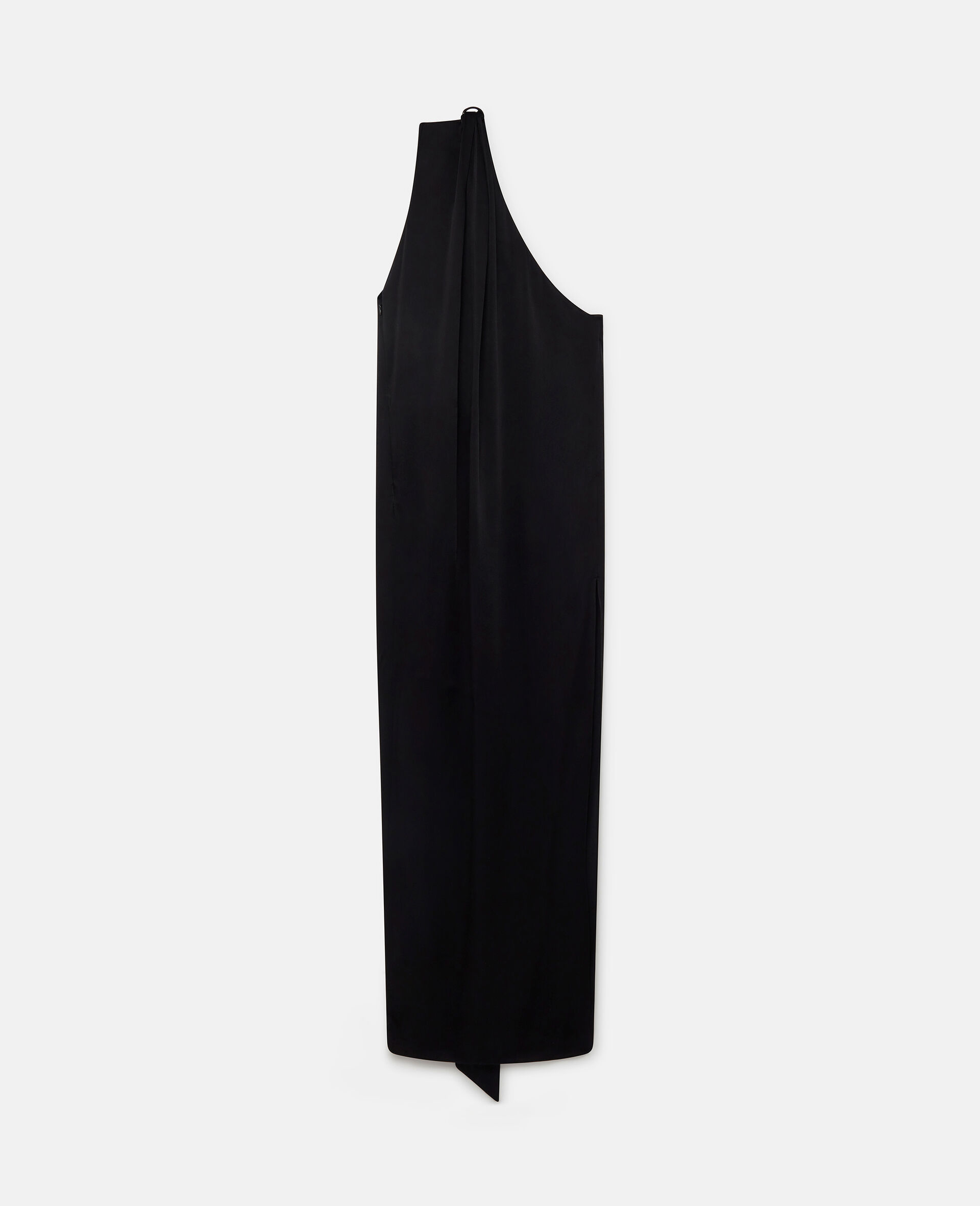 One-Shoulder Scarf Maxi Dress-Multicolour-large image number 0