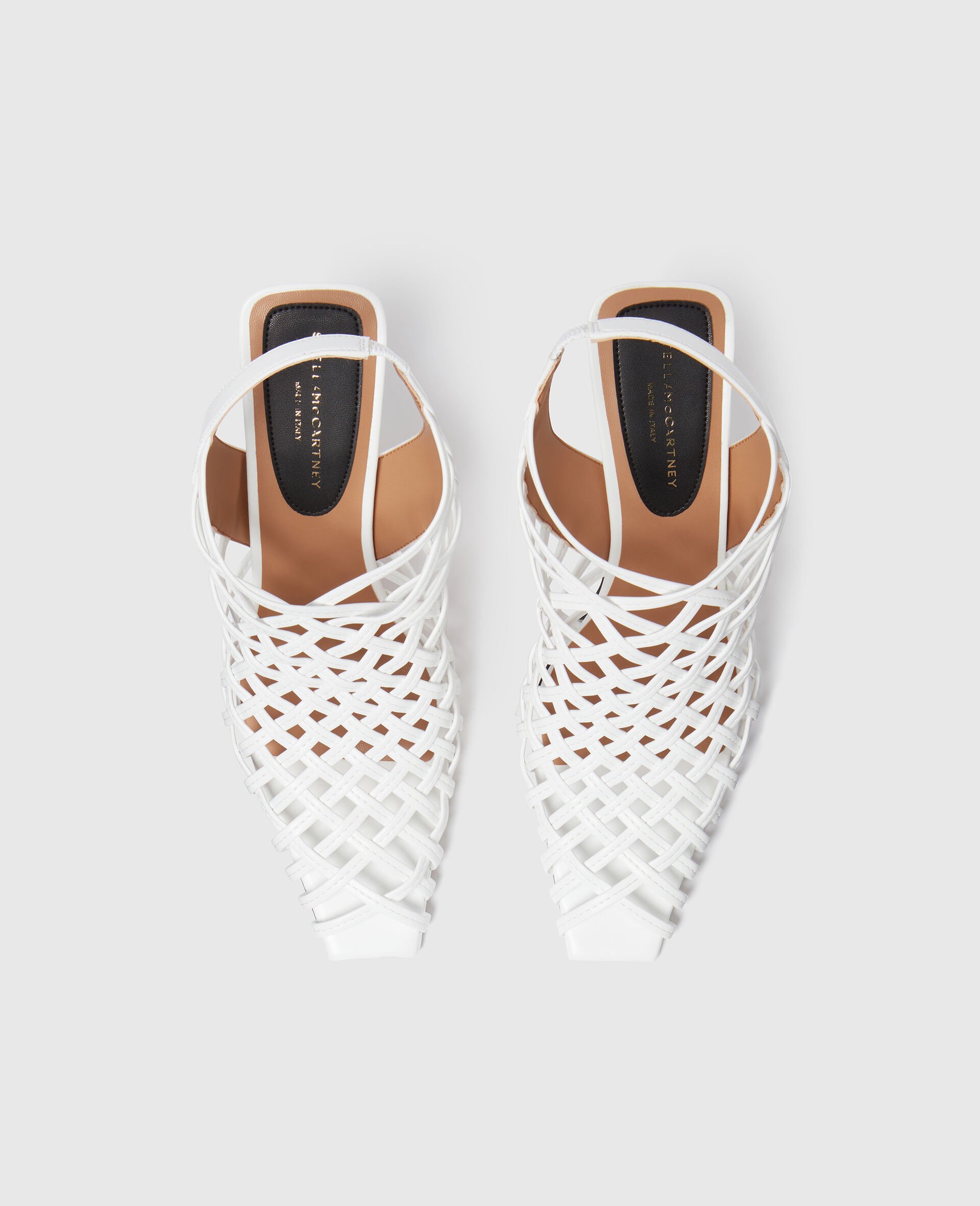 Stella Spur Woven Slingbacks-Black-large image number 4