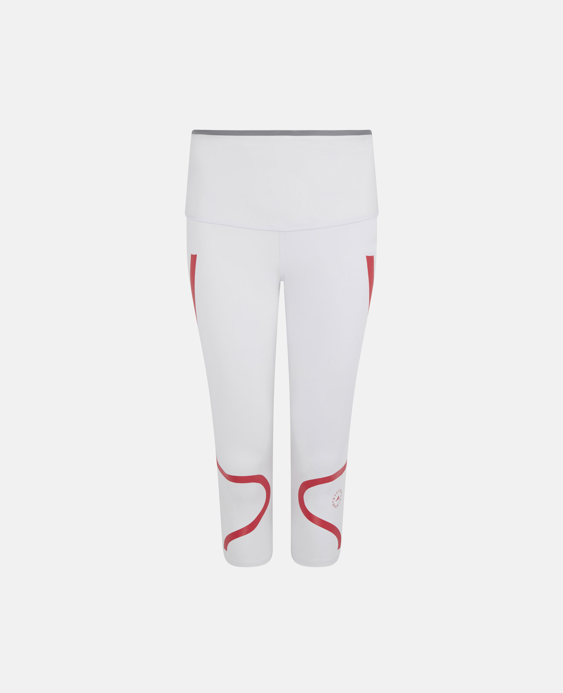 TruePace 3/4 Running Tights-White-large image number 0
