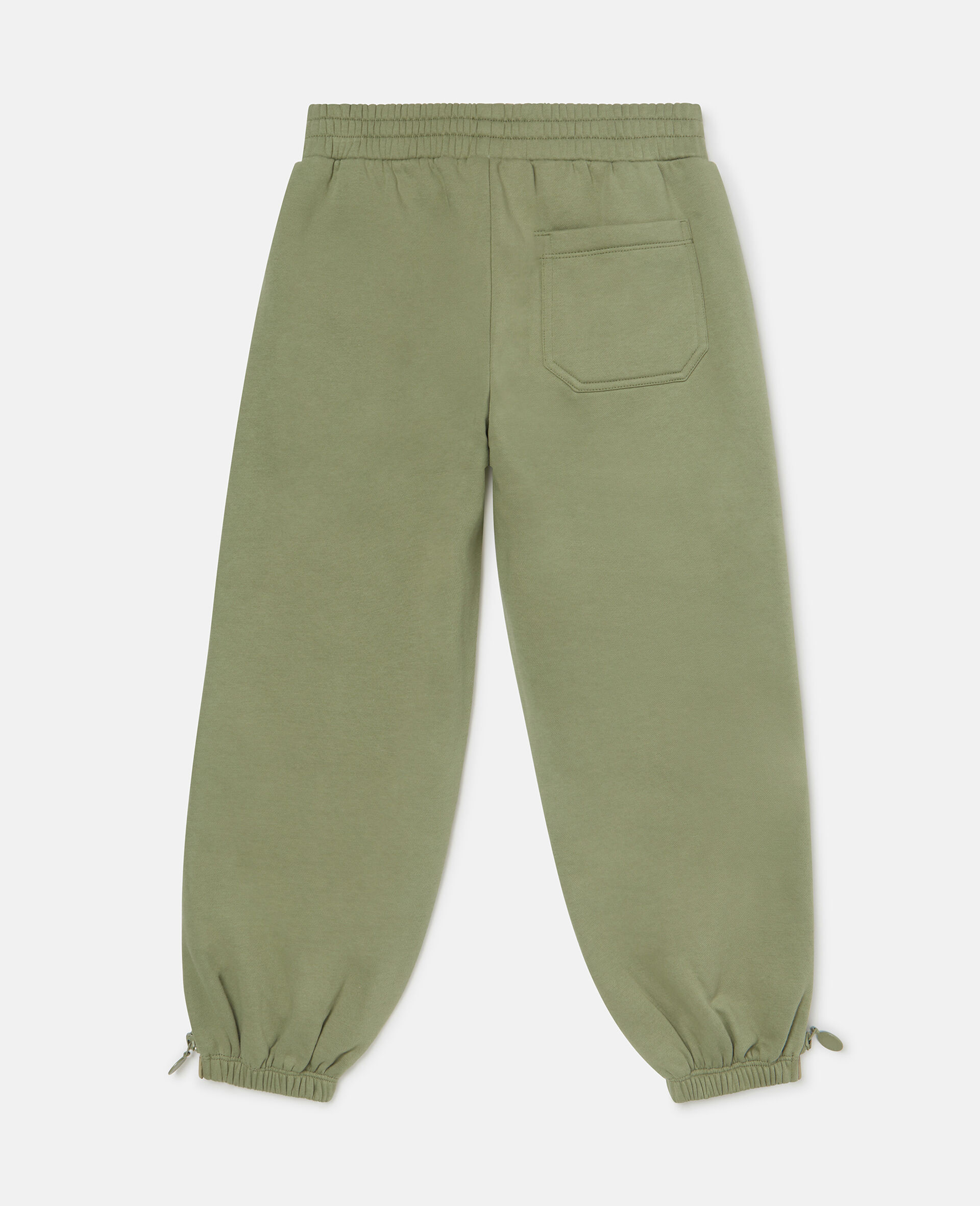 Logo Medllion Drawstring Joggers-Green-large image number 2