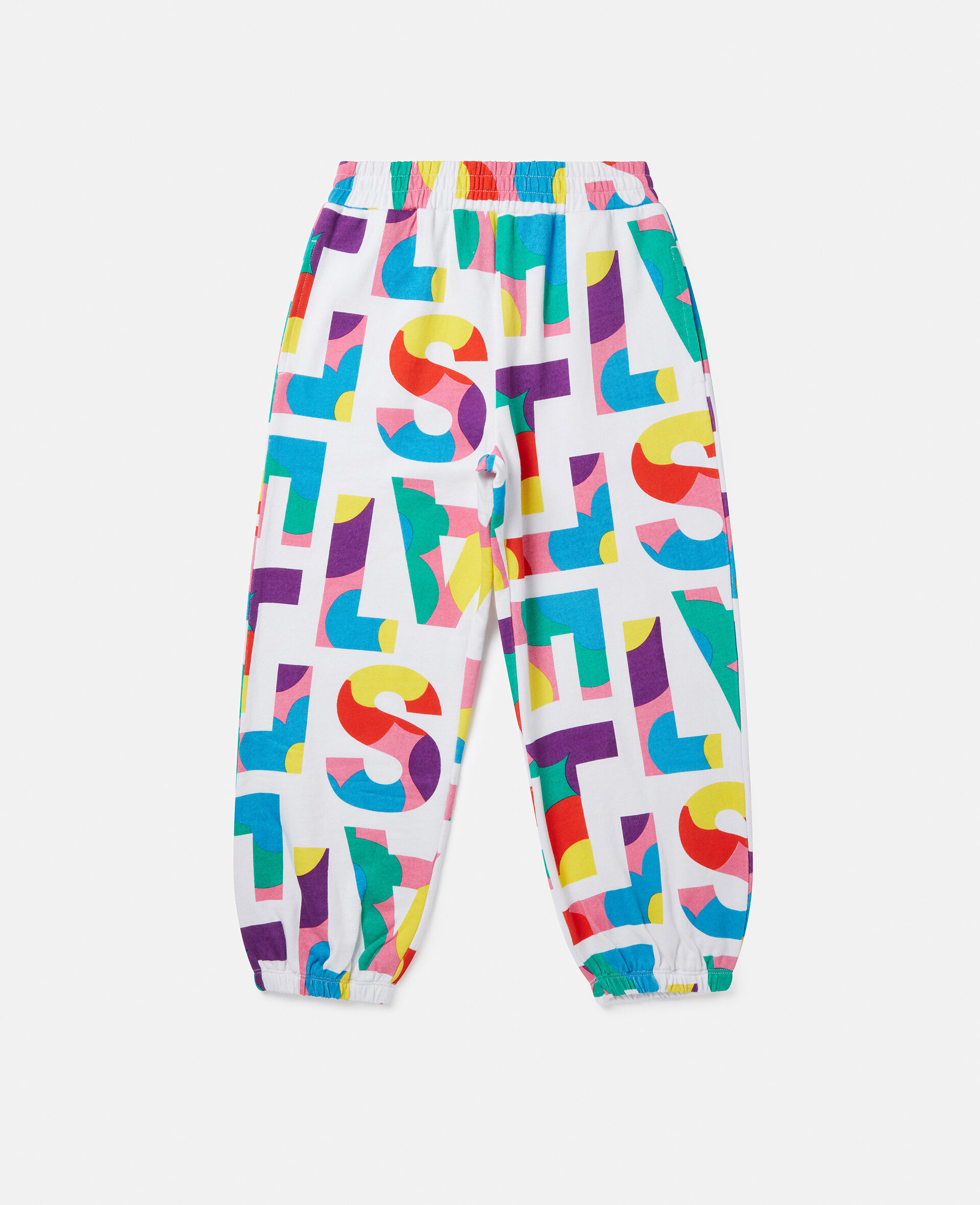 Stella Logo Pop Joggers-White-large image number 0