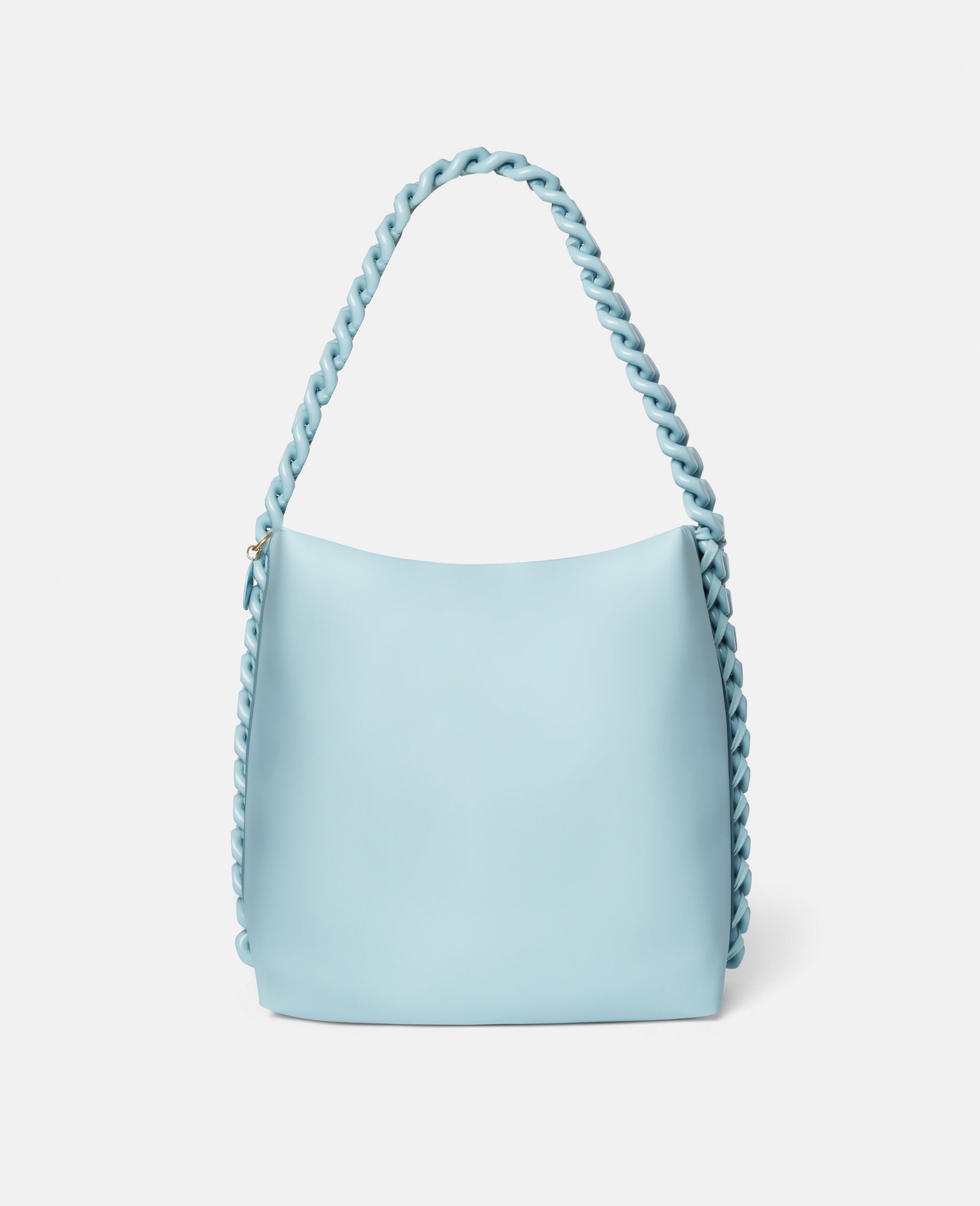 Frayme Puffy Tote Bag-Blue-large