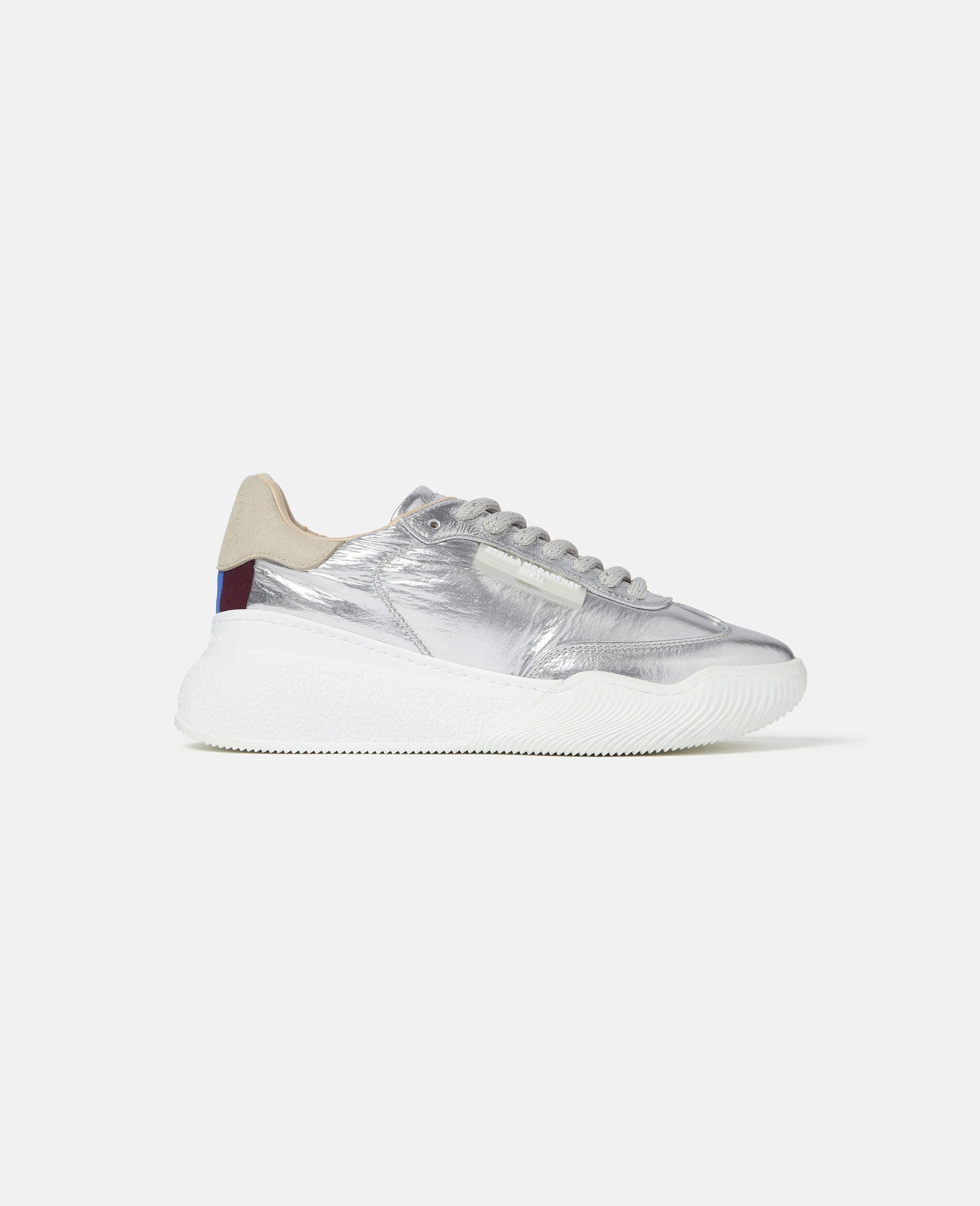 Loop Lace-up Sneakers-Grey-large image number 0