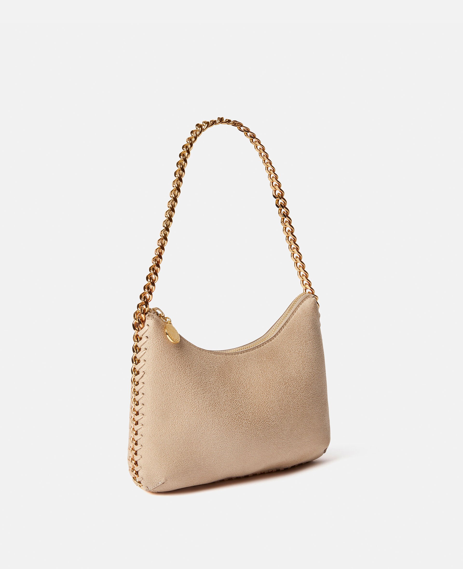 Falabella mini sac porte epaule a zip-Noir-large image number 1