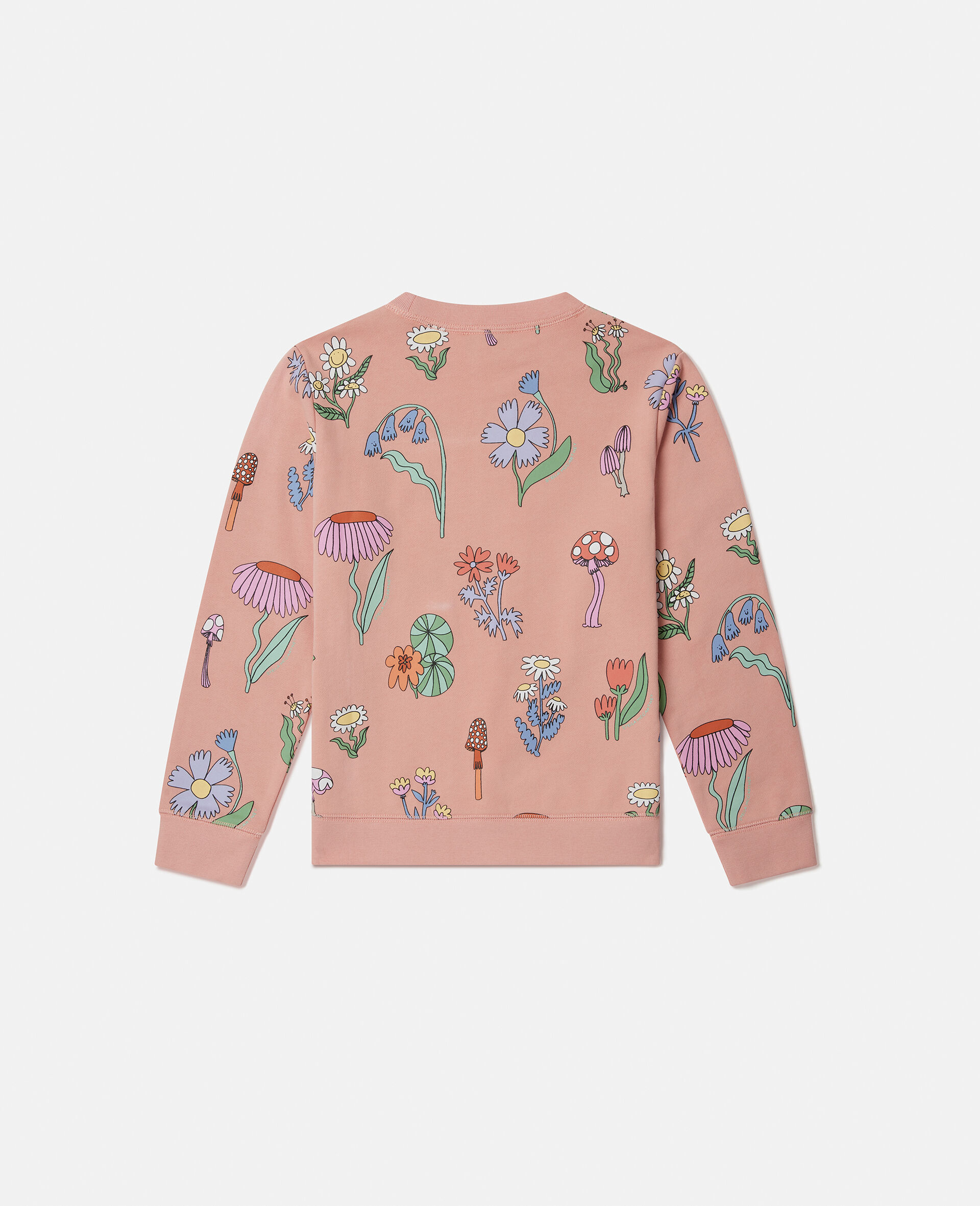 Sweatshirt mit Rundhalsausschnitt und Woodland-Print-Rose-large image number 2