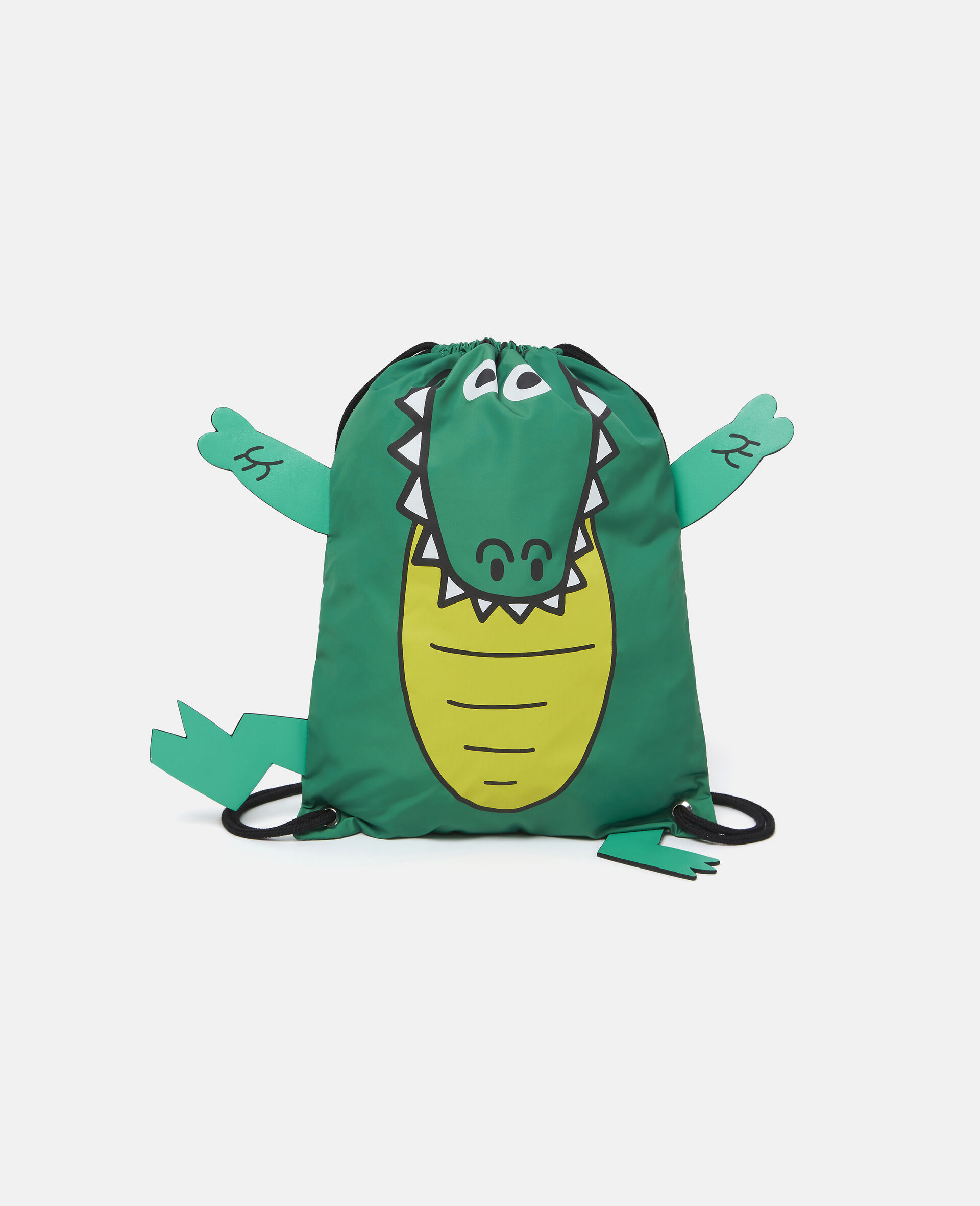 Crocodile Backpack-Green-large image number 0